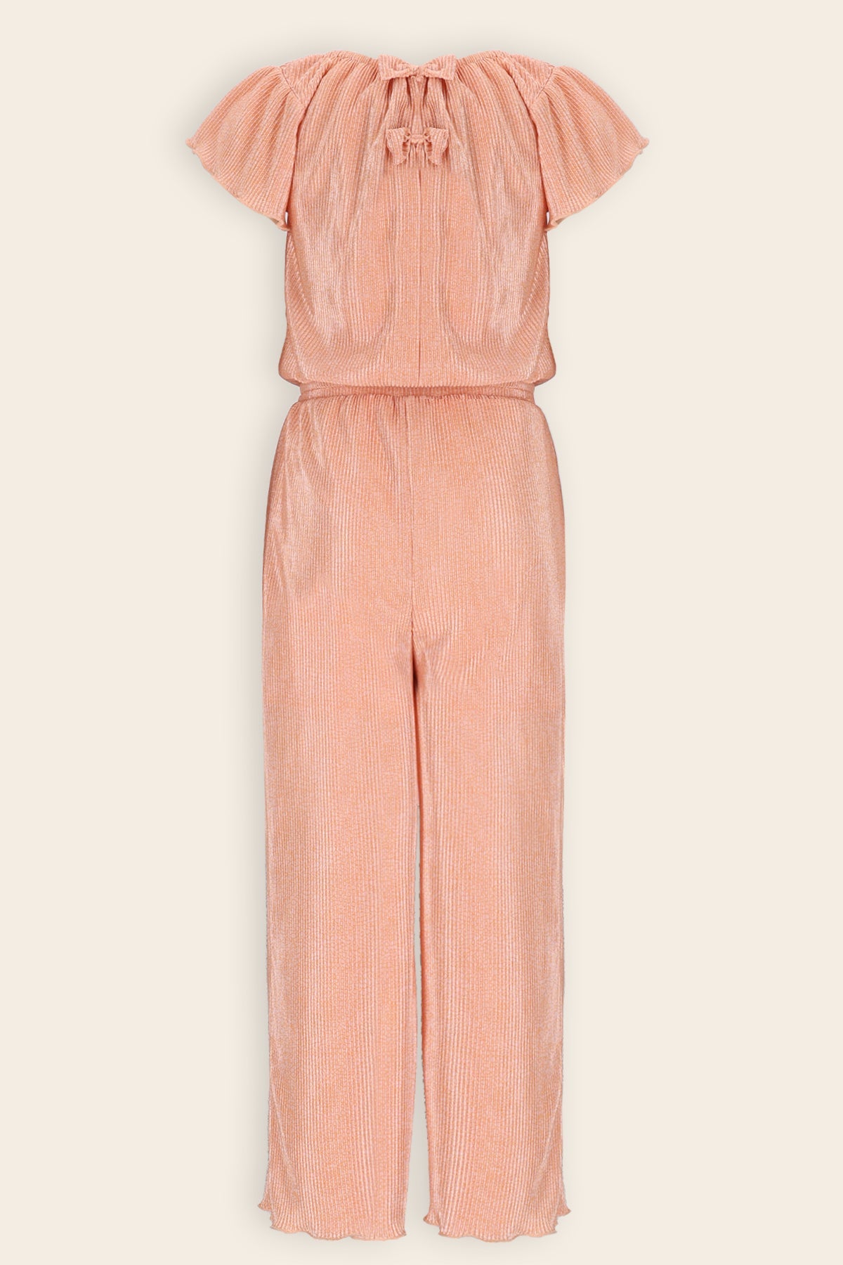 NoNo Sebe Plissee Jumpsuit Zacht Roze