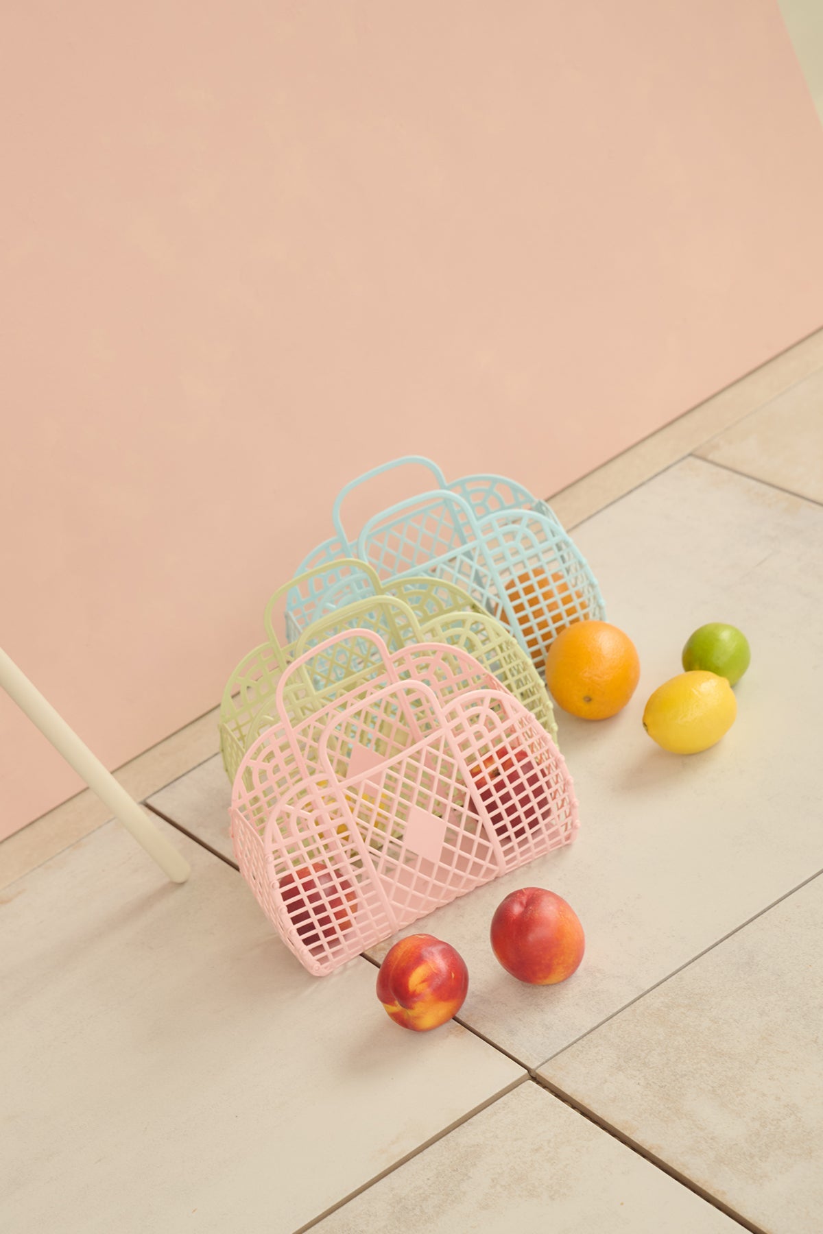 NoNo Baggy Handtasje Zacht Roze