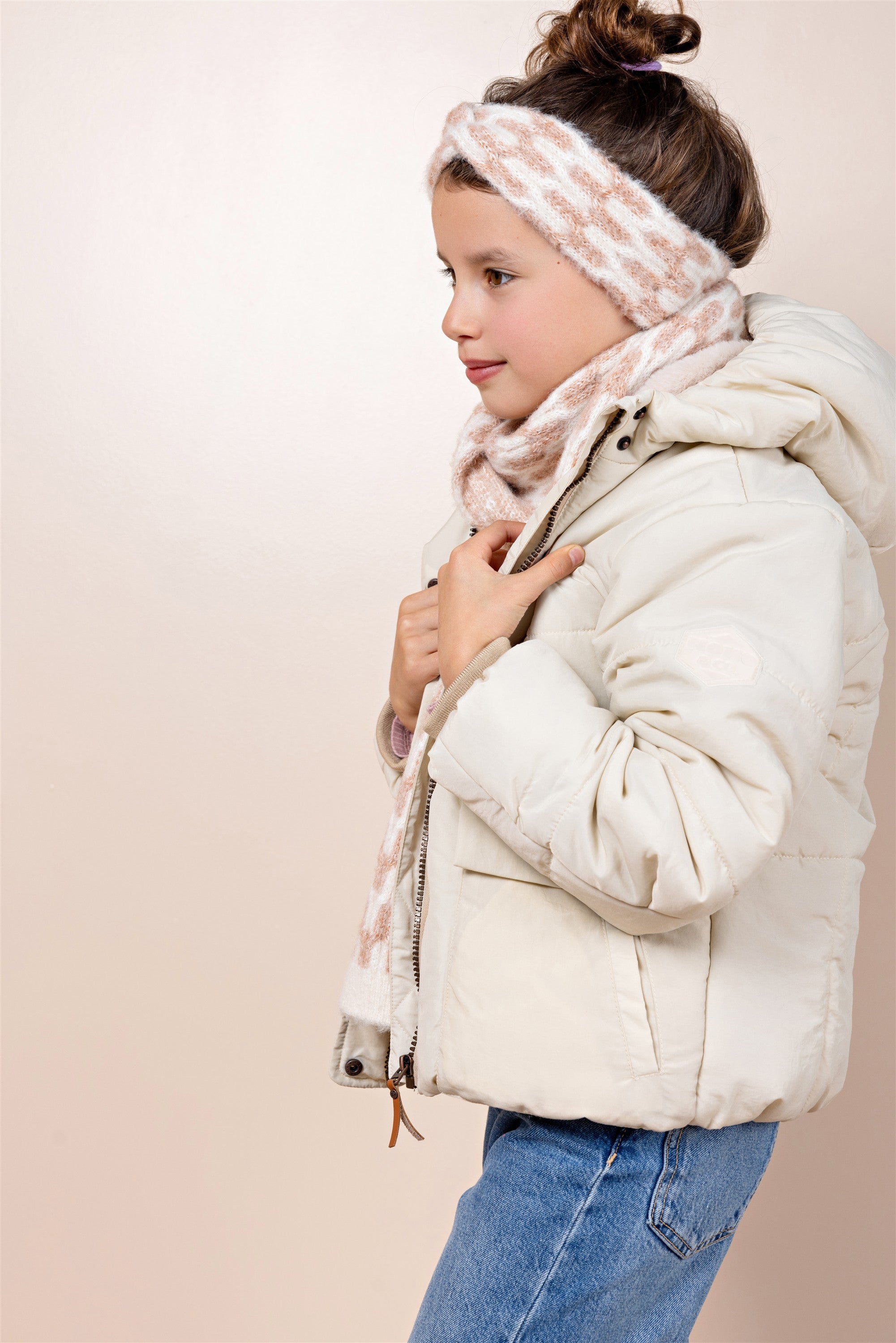 NoNo Backy WinterJas Wit