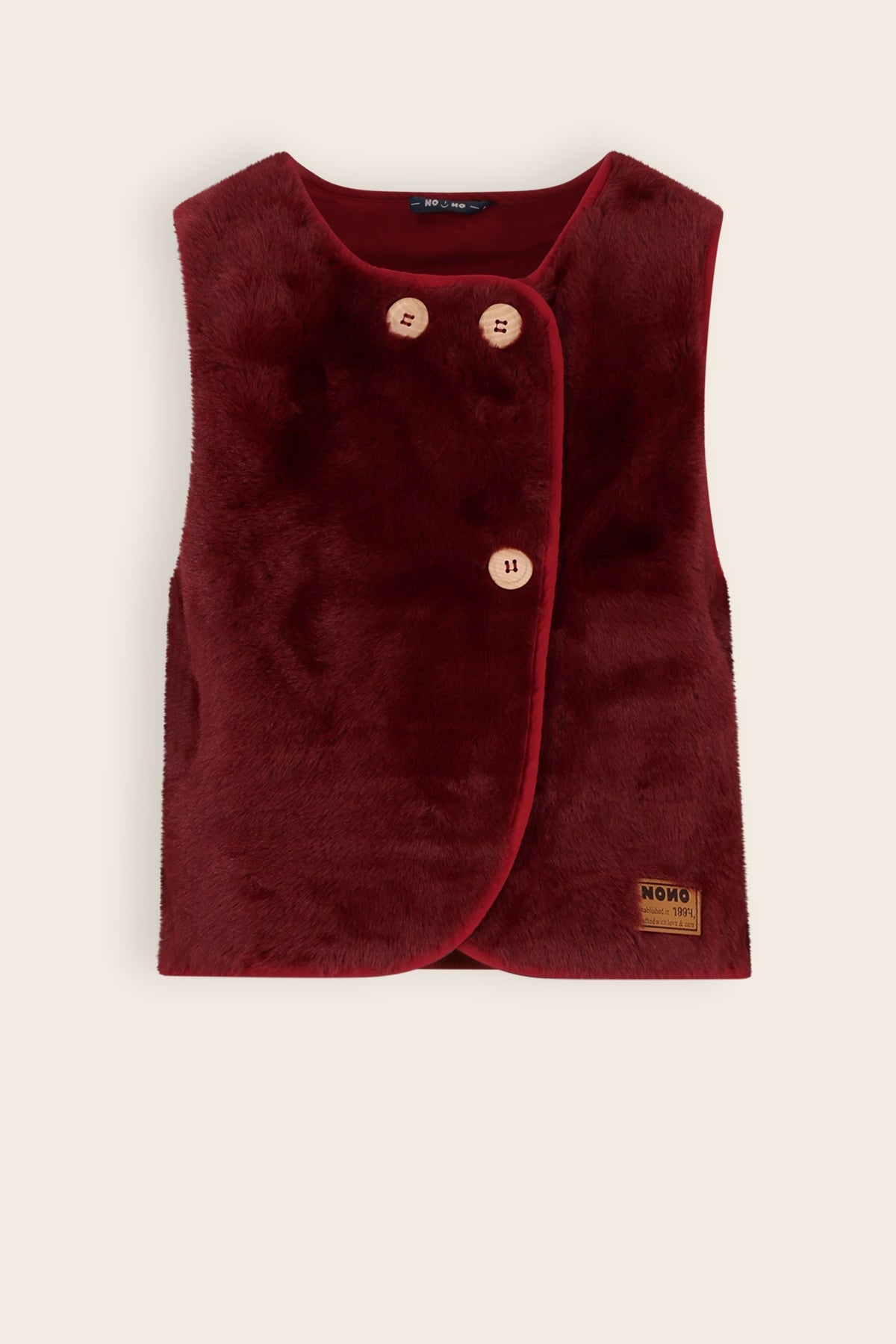 NoNo Karea Bont Gilet Bordeaux