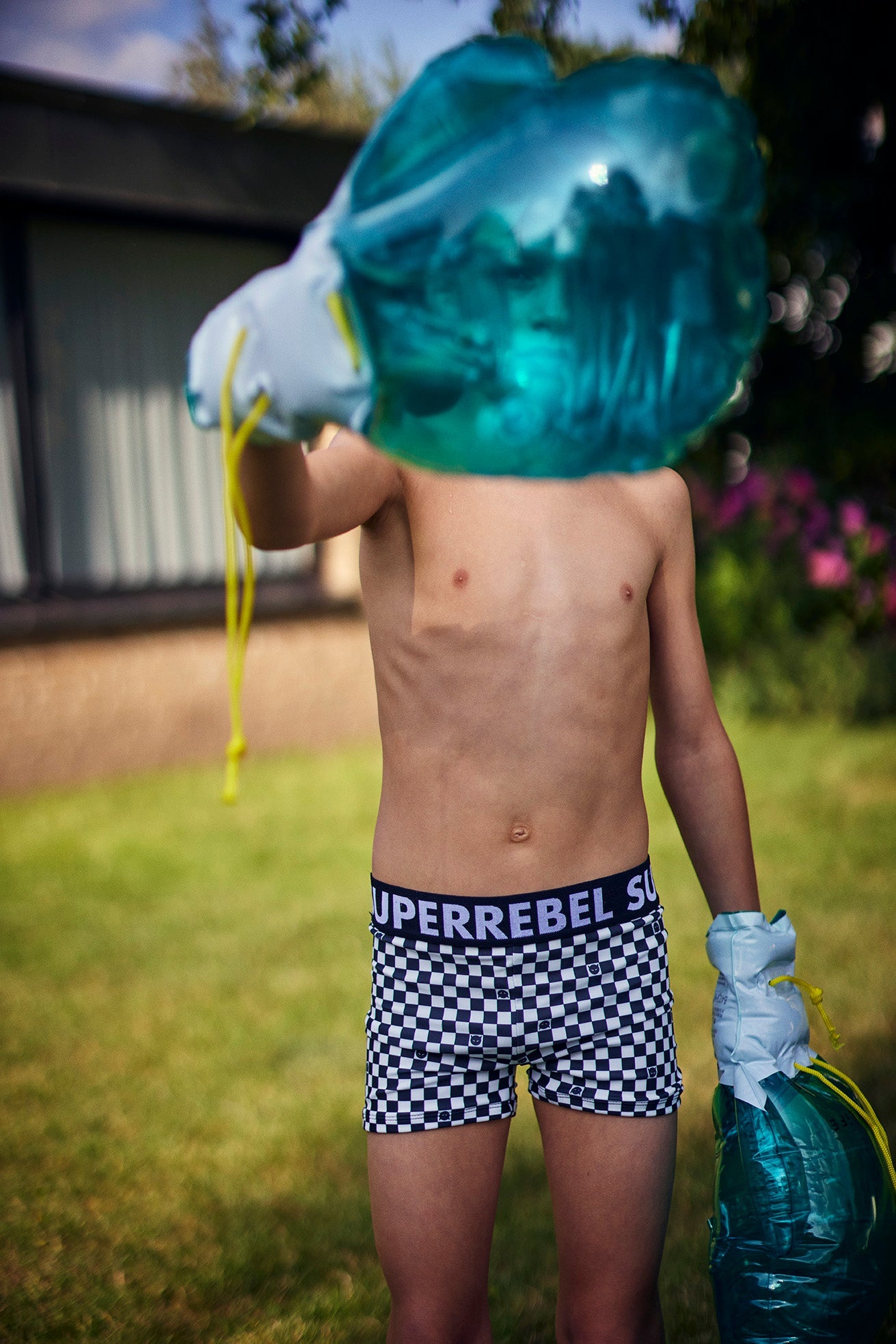 Diablo Swim Short Block Black