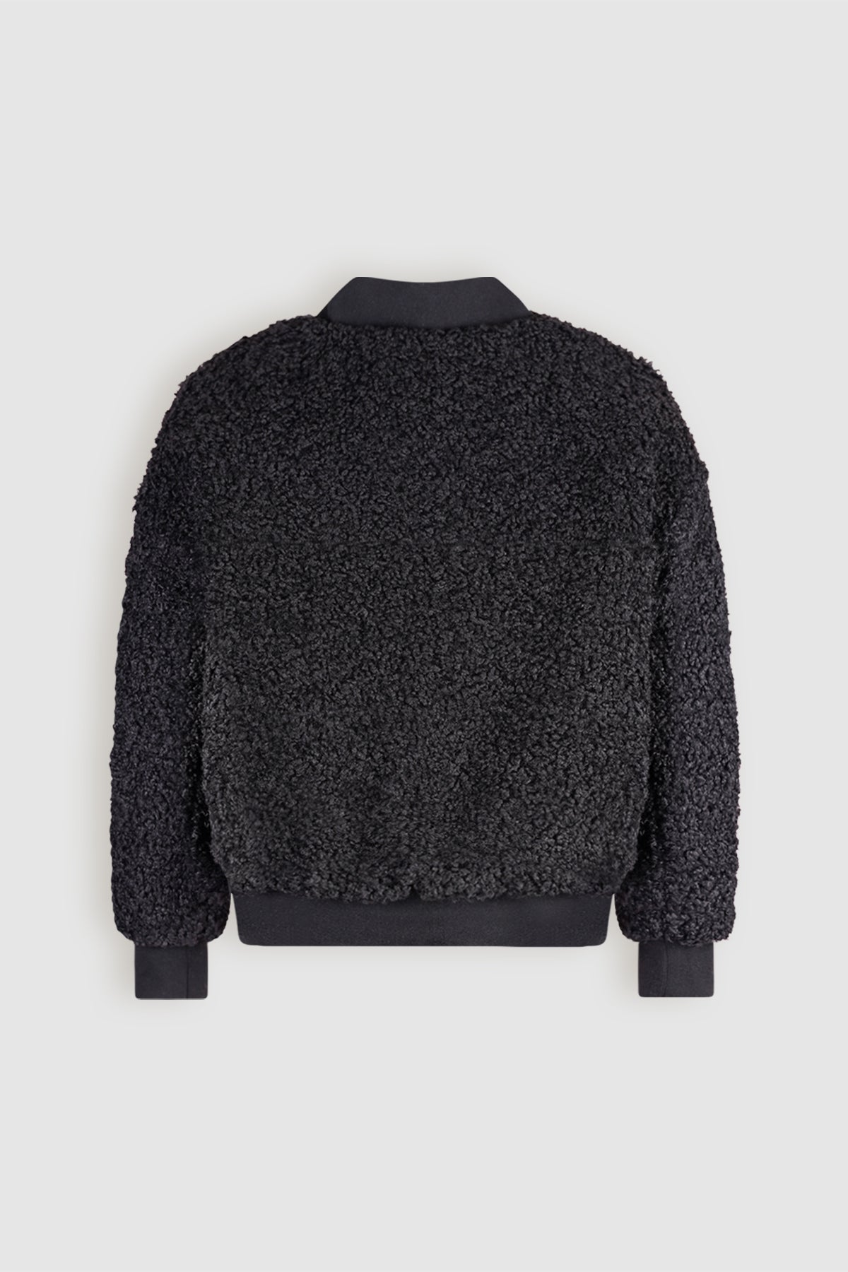 NoBell' Bombi Reversible Jas met Verborgen Capuchon Zwart