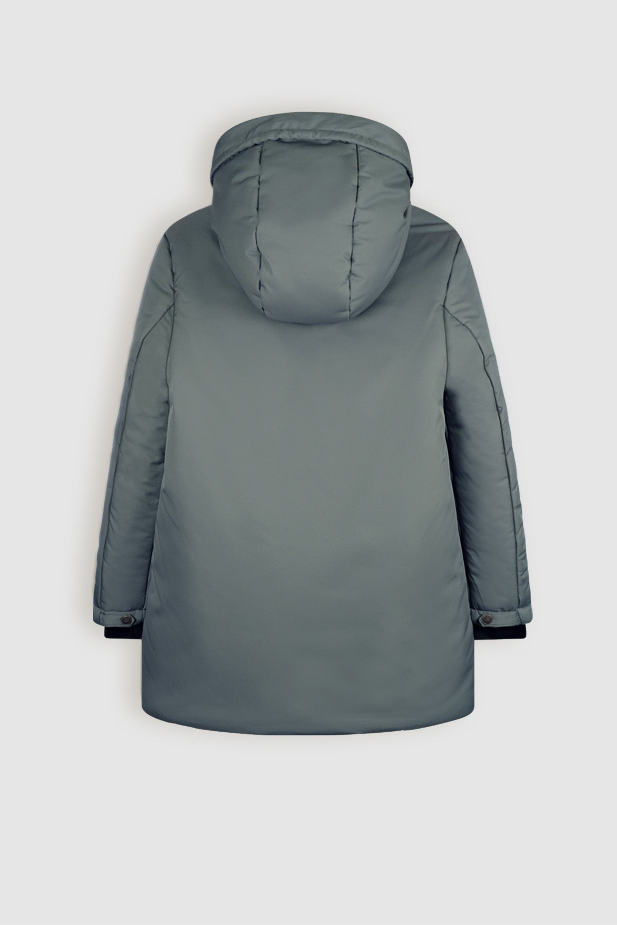 NoBell' Belvine Lange Jas met Capuchon Groen