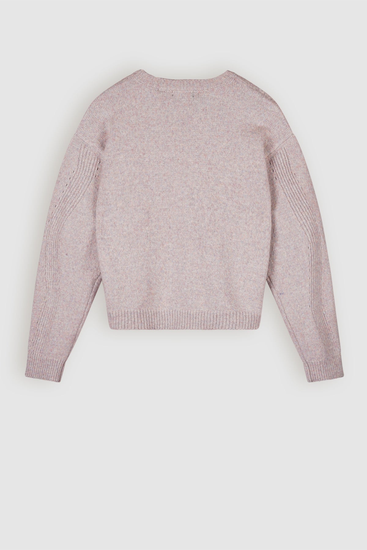 NoBell' Kesa Gebreide Trui Melange Ivoor