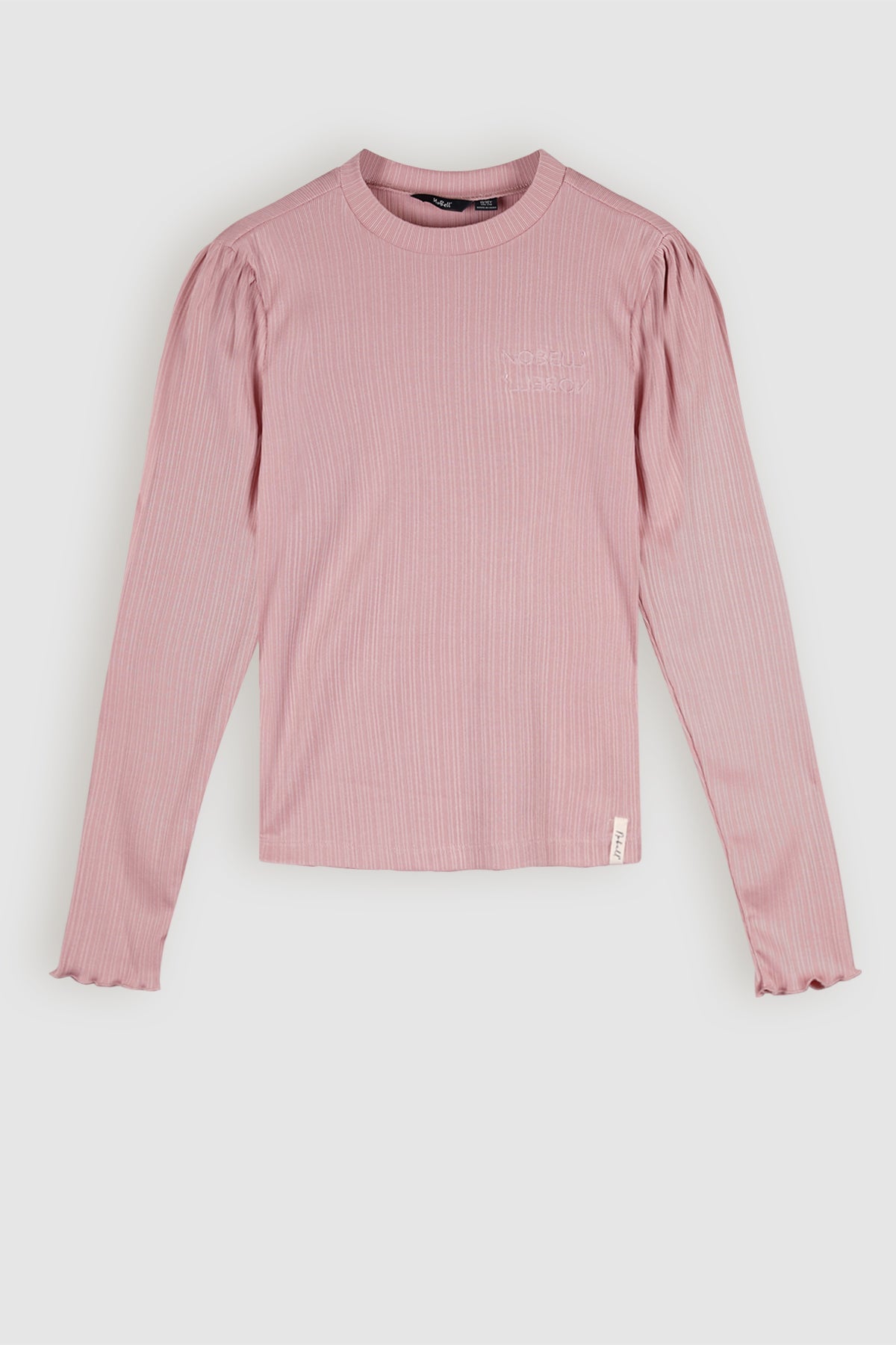 Krop Rib Top Rose