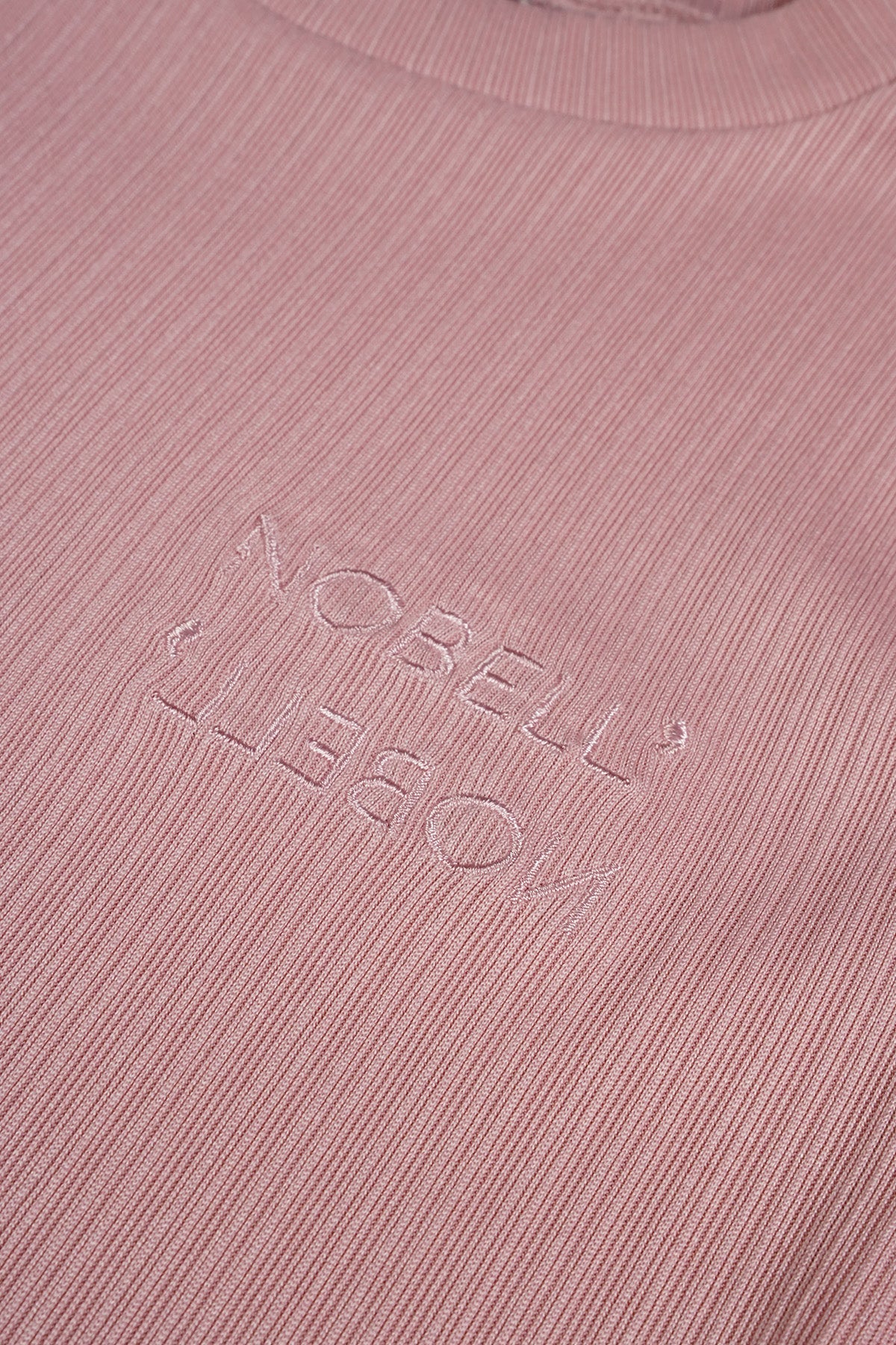 NoBell' Krop Rib Top Rose