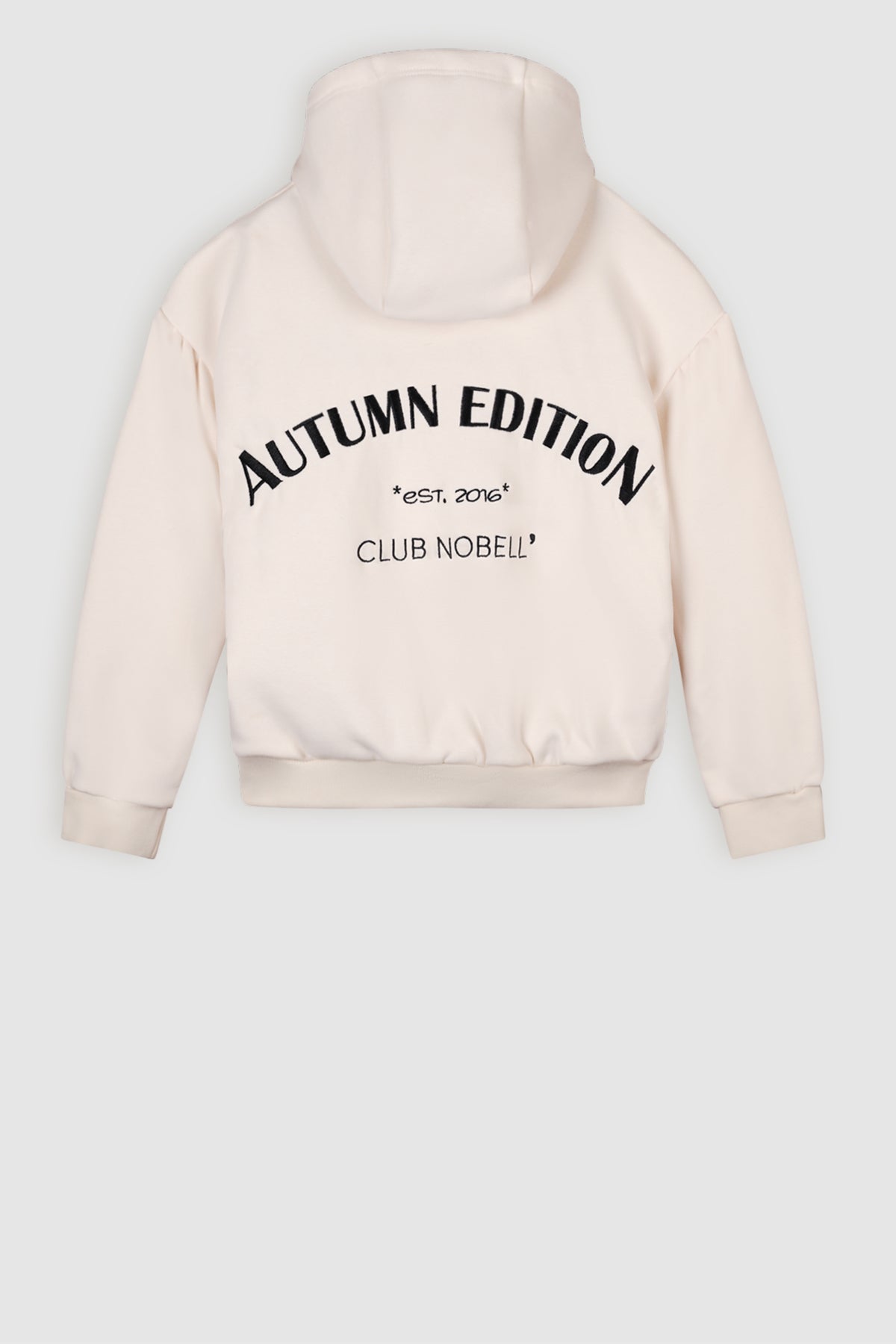 NoBell' Kumy Zachte Sweater met Capuchon Ivoor