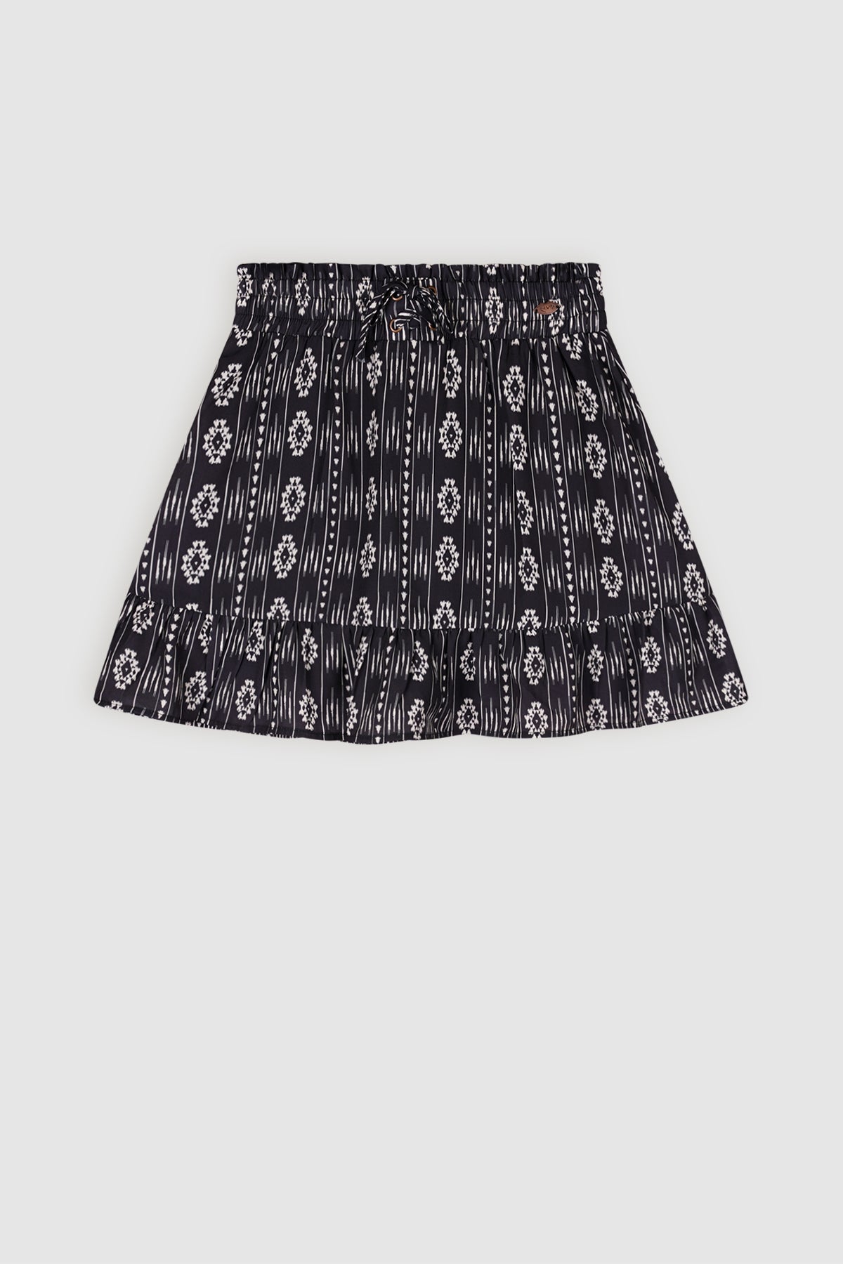 NoBell' Ninez Boho Geprinte Rok Zwart