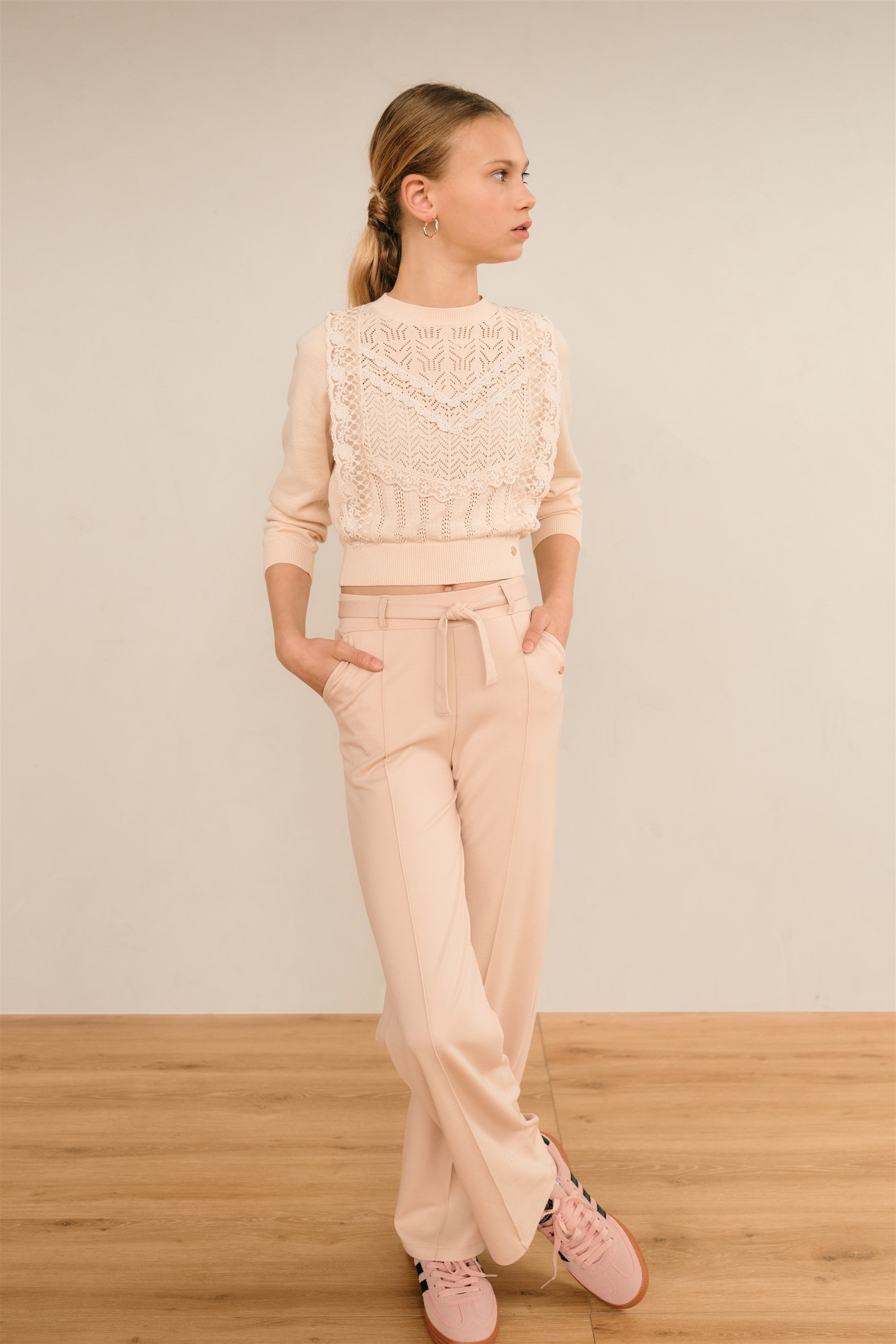 NoBell' Salet Palazzo Hose Sand