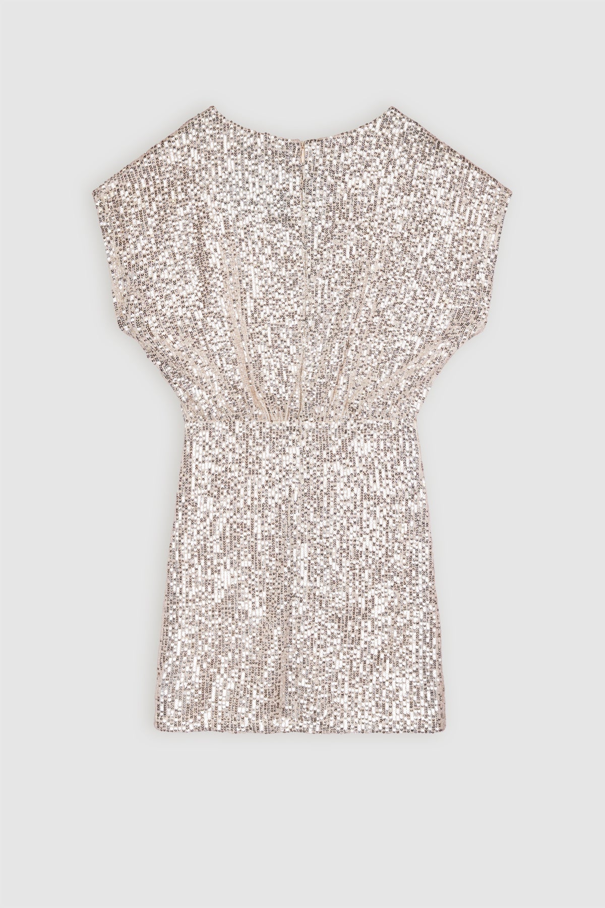 NoBell‘ Milah Paillettenkleid Hellgold