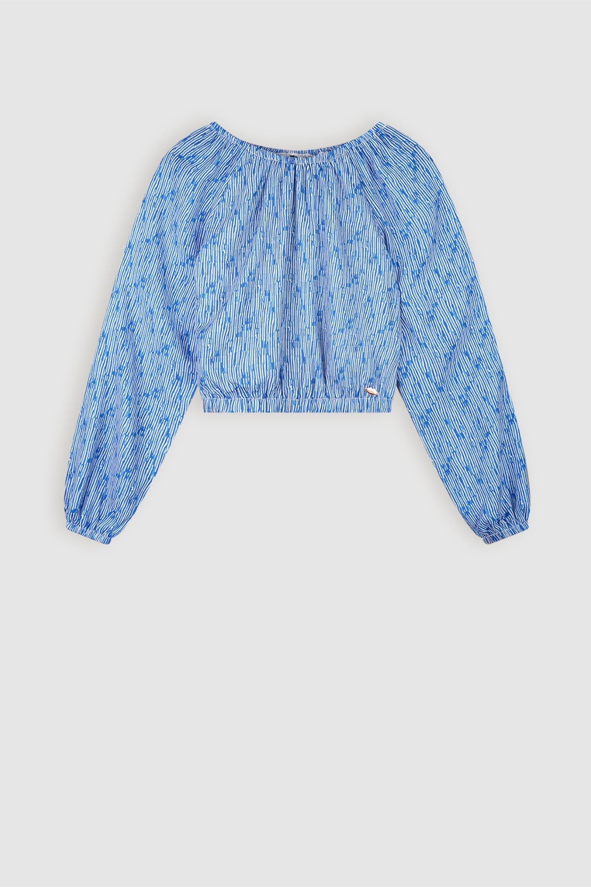 NoBell' Timara Bluse Blau