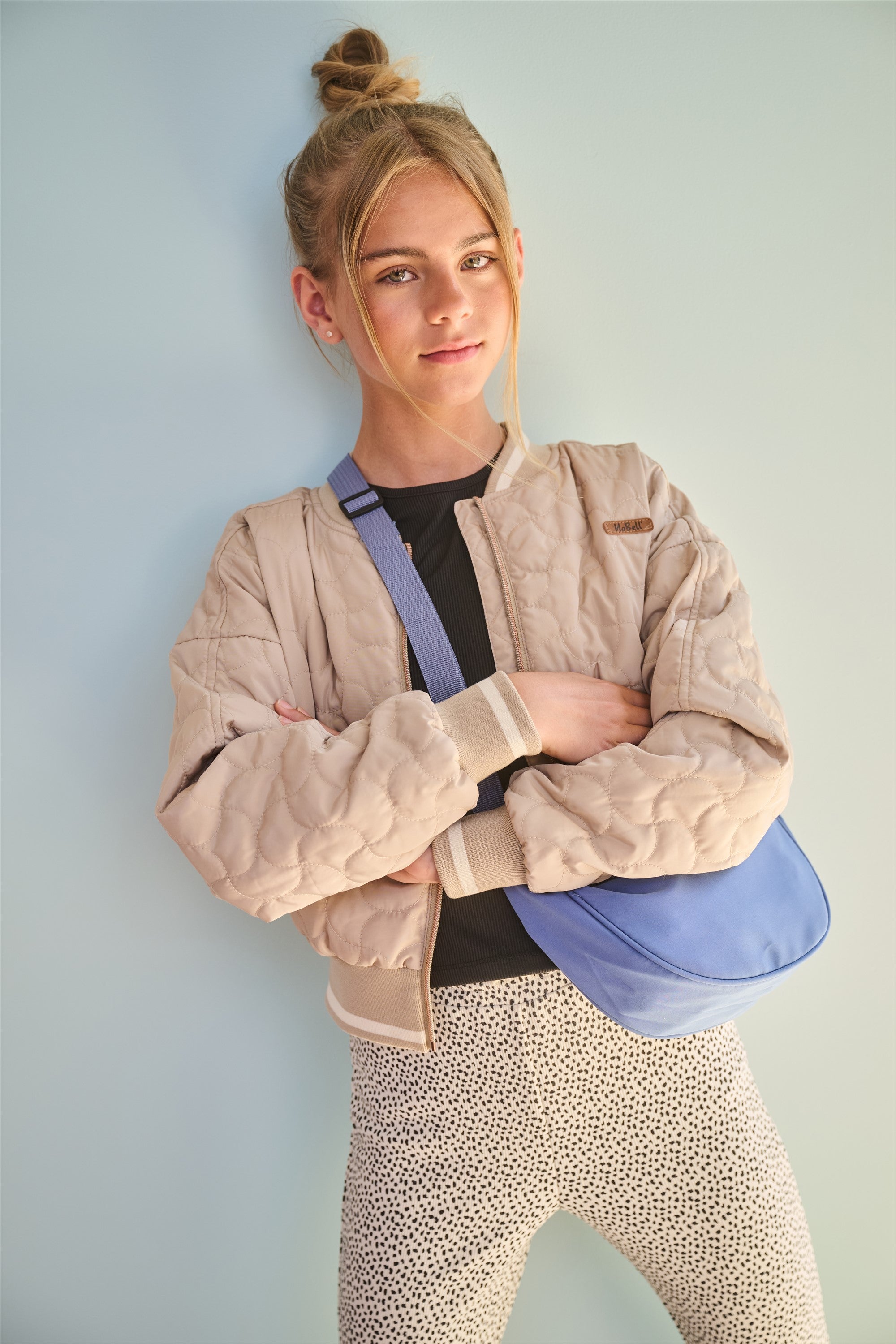 NoBell' Bomber ZomerJas Parelmoer