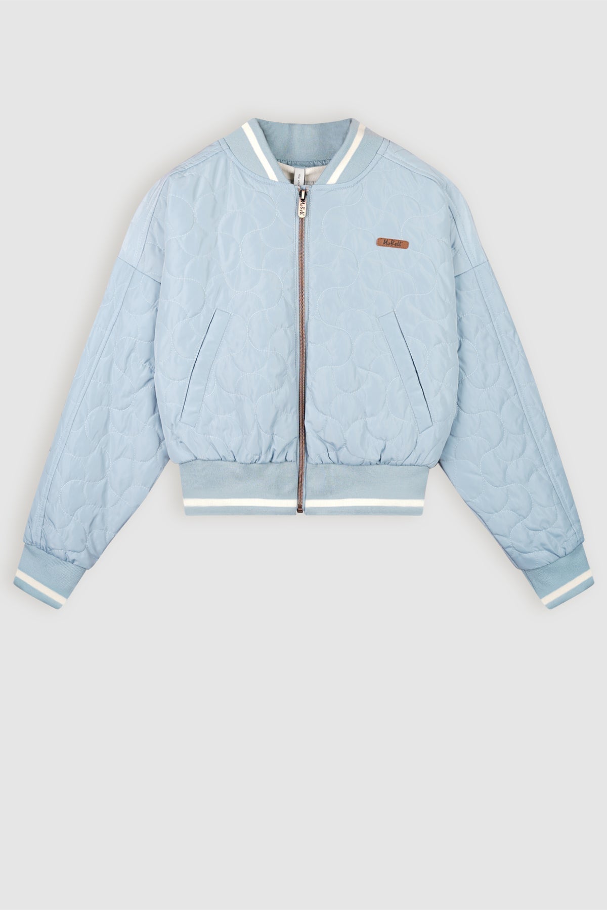 NoBell' Bomber ZomerJas Denim Blauw