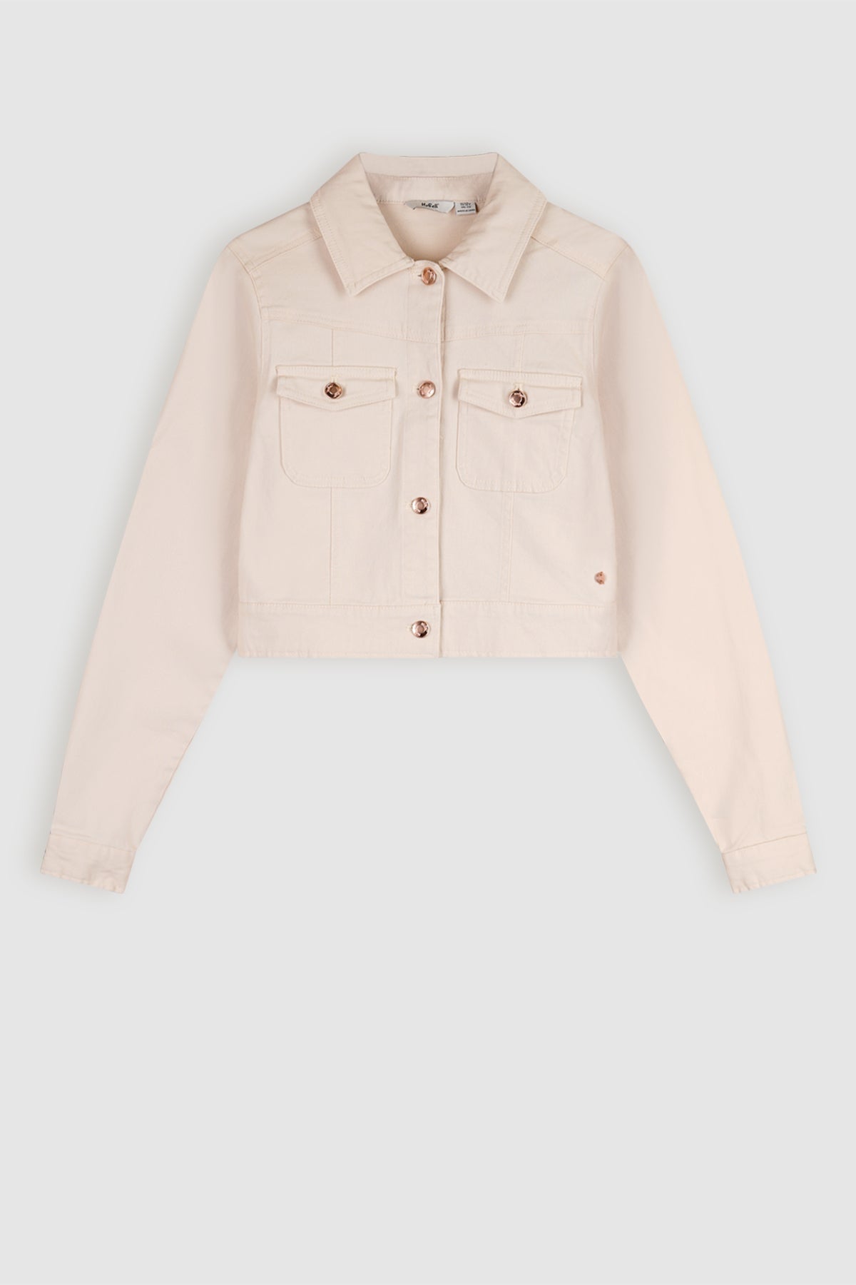 NoBell' Boan Twill-Jacke Elfenbein