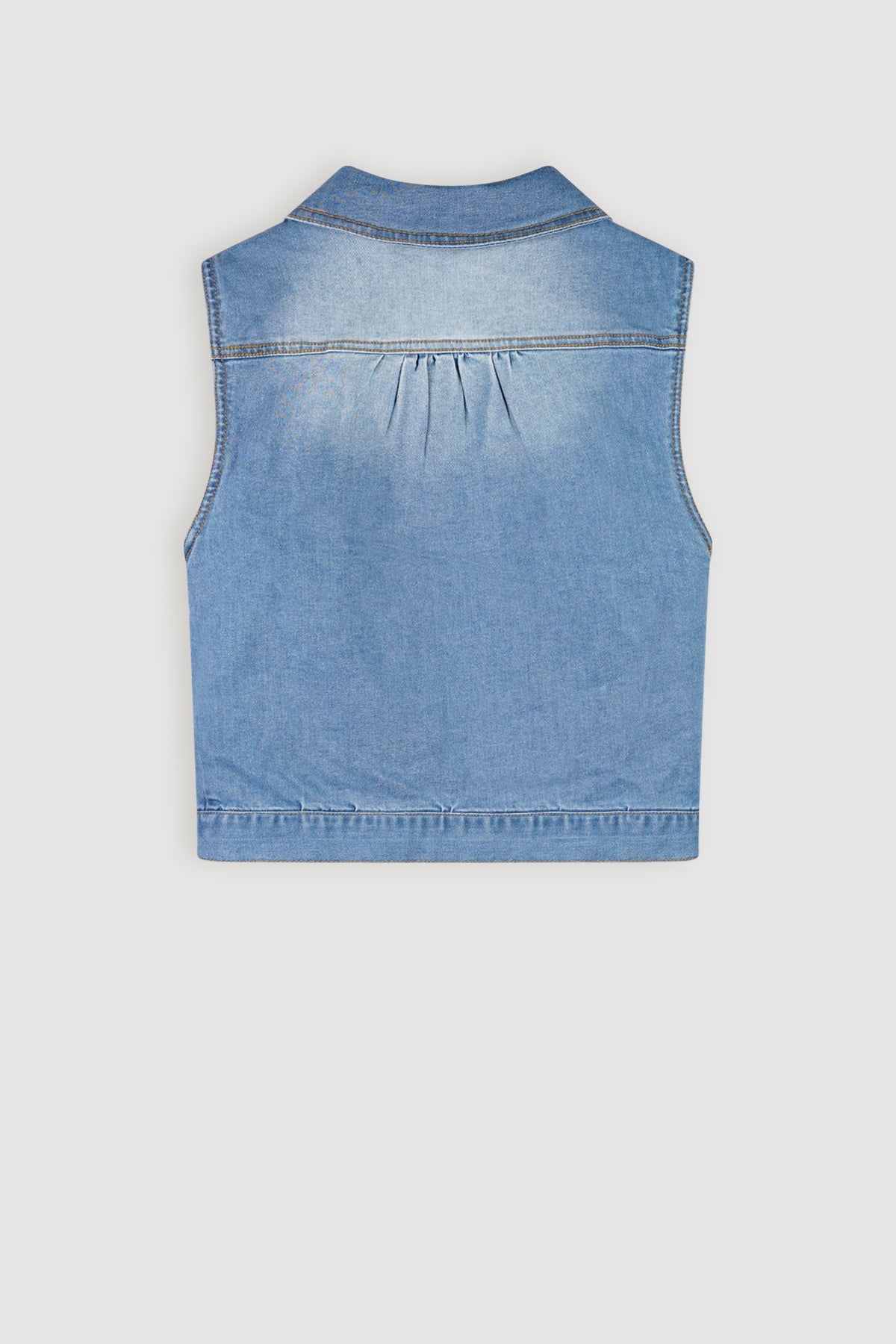NoBell' Better Gilet Denim Blauw