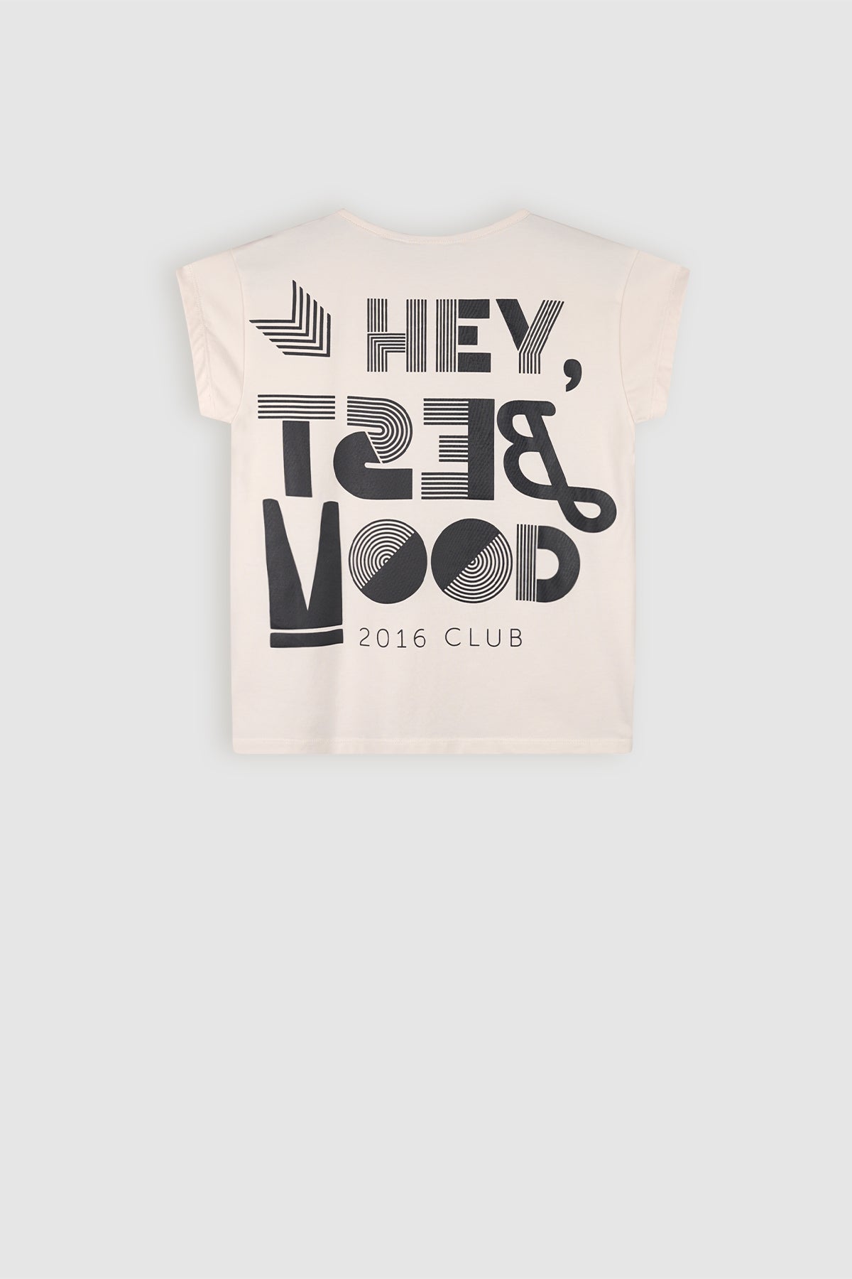 NoBell' Kase T-shirt Ivoor