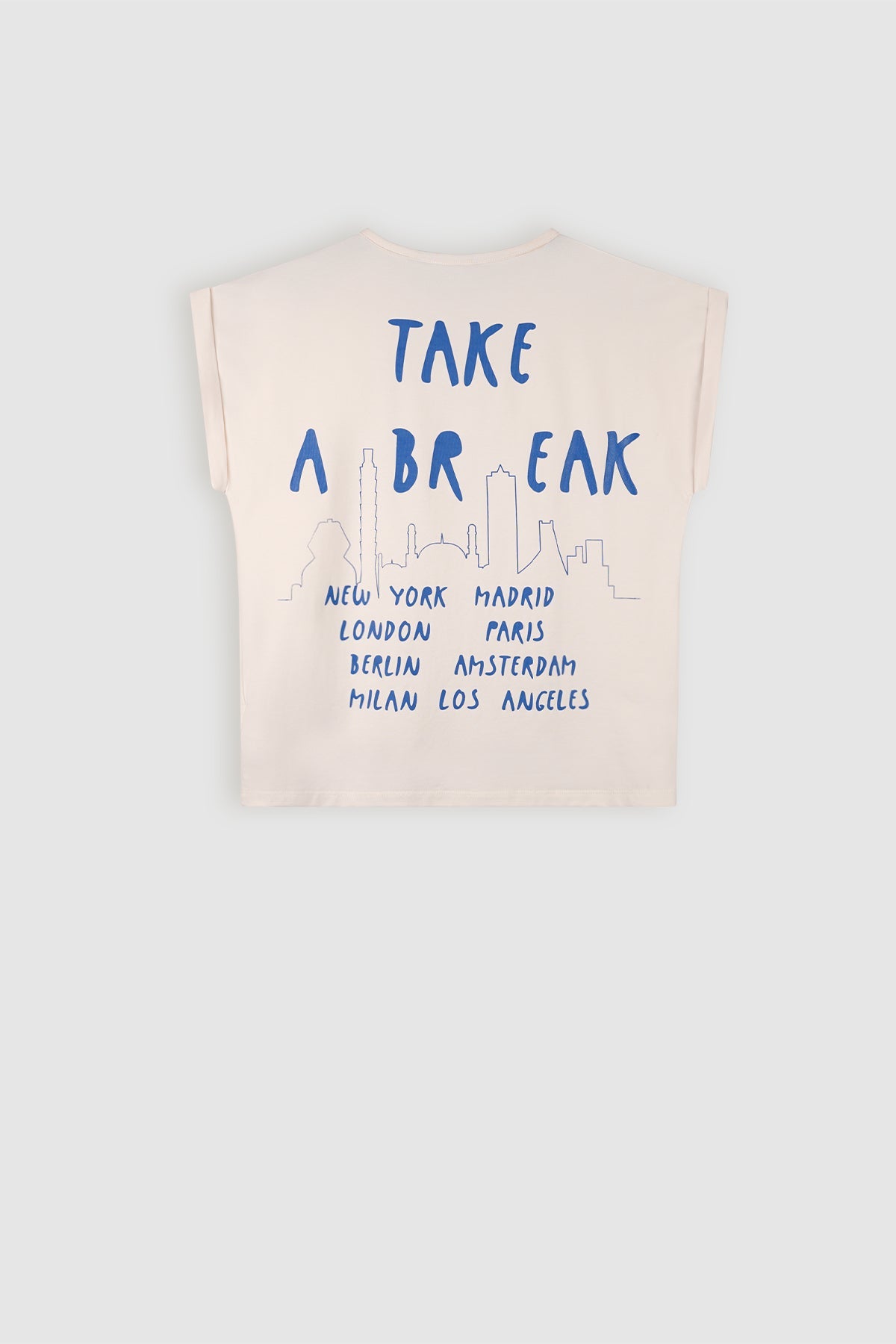 NoBell' Kasis T-shirt Ivoor