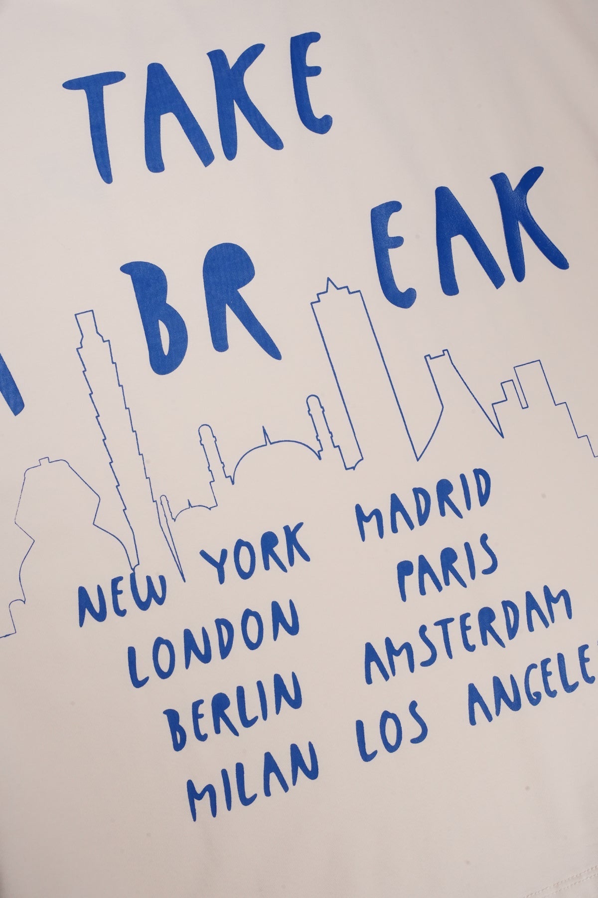 NoBell' Kasis T-shirt Ivoor