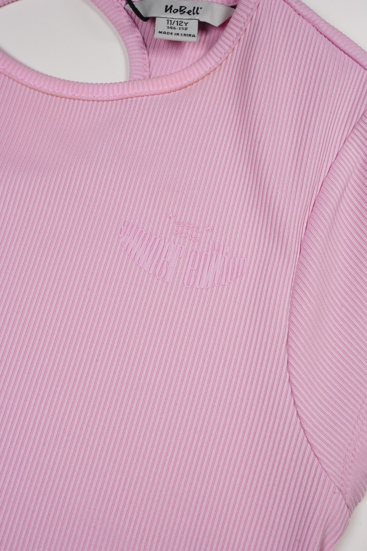 NoBell' Kit Crop Top Roze