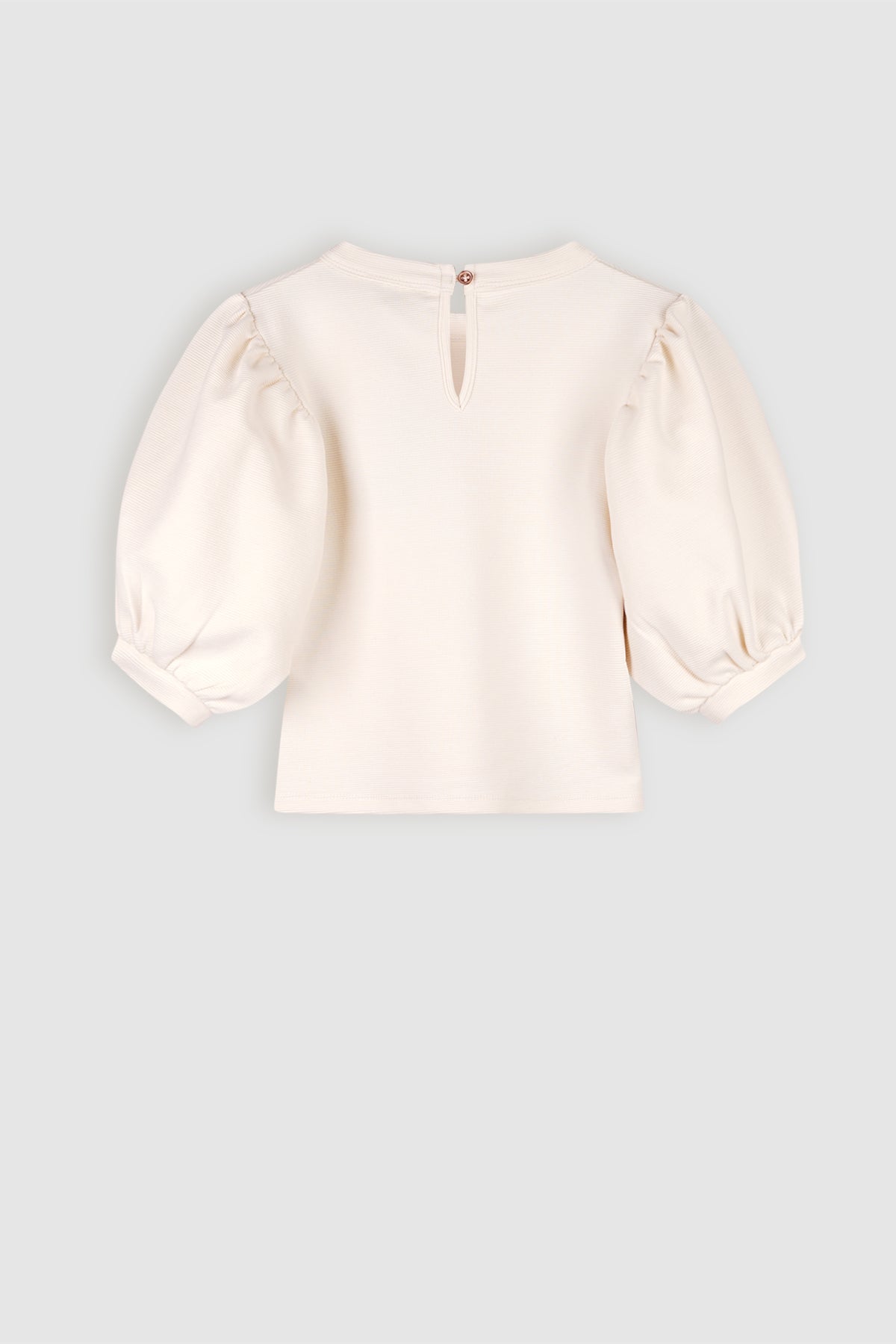 NoBell' Kylia Rib Top Ivoor