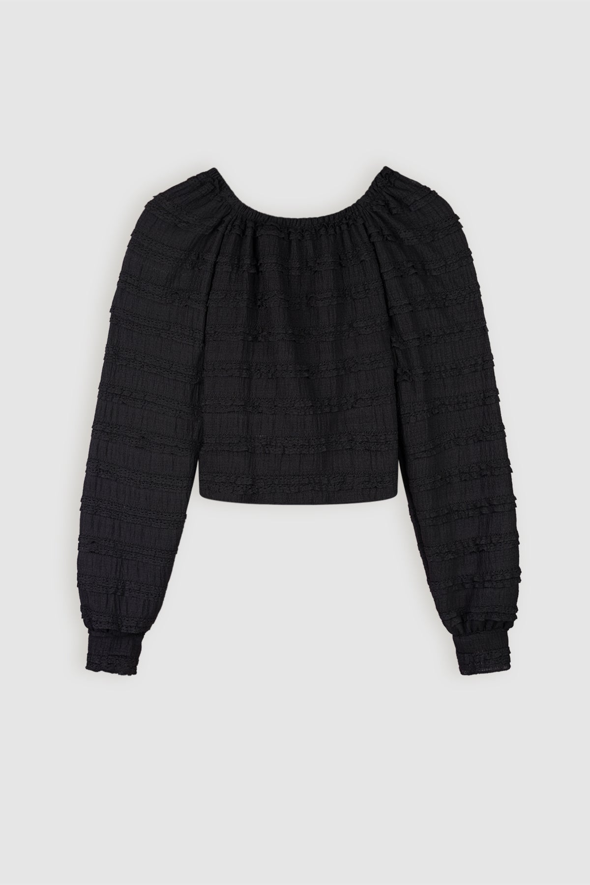NoBell' Kessy Blusentop Schwarz