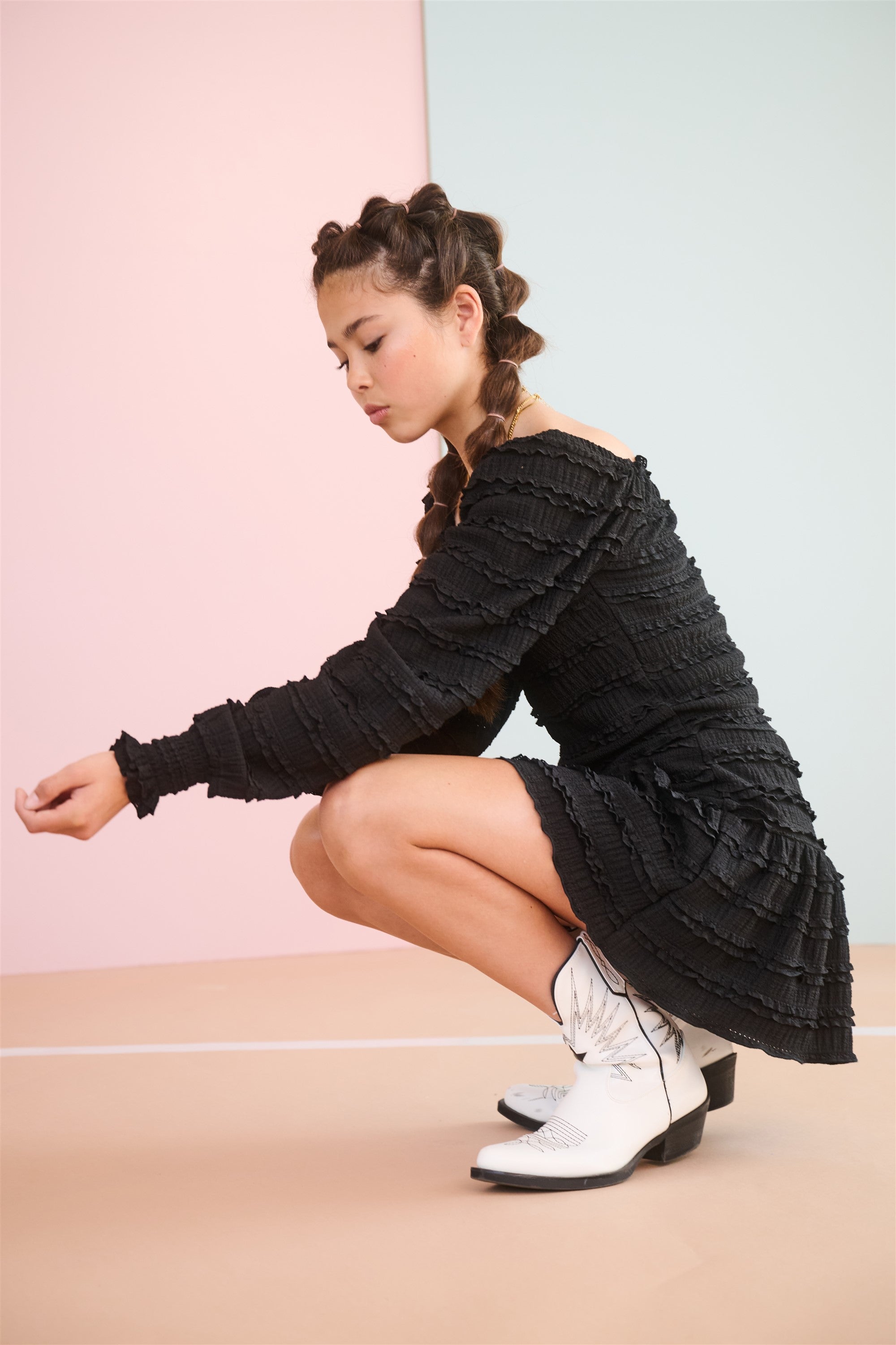 NoBell' Kessy Blouse Top Zwart