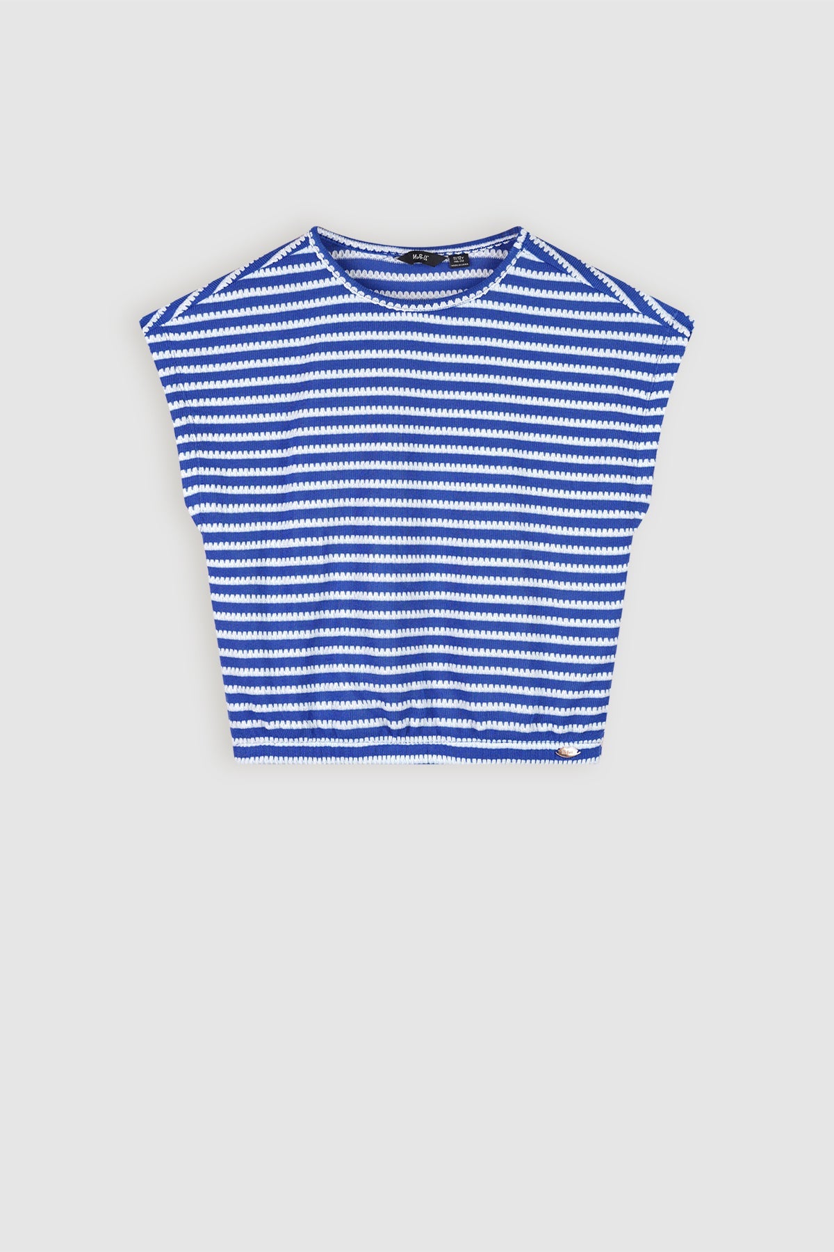 NoBell‘ Kawai Streifentop Blau