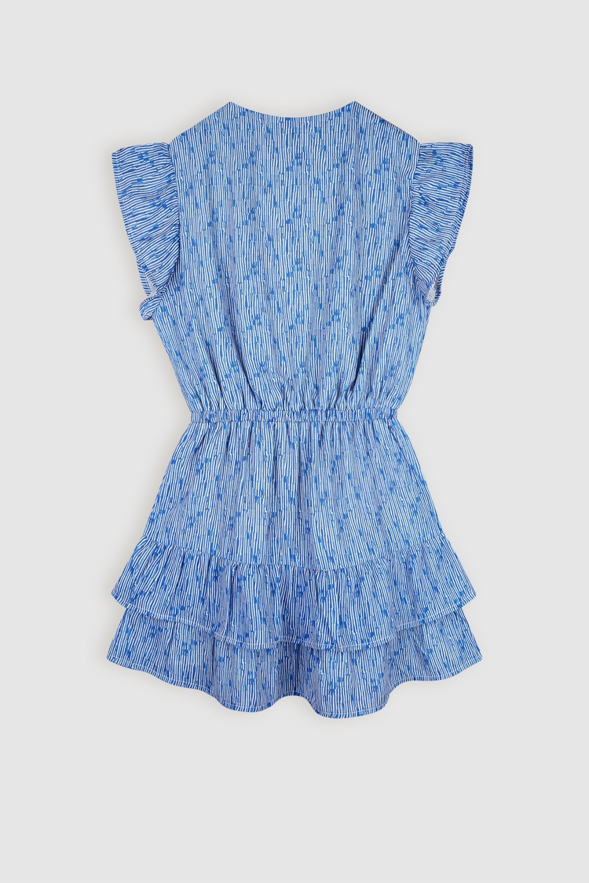 NoBell' Mayal AOP Jurk Blauw