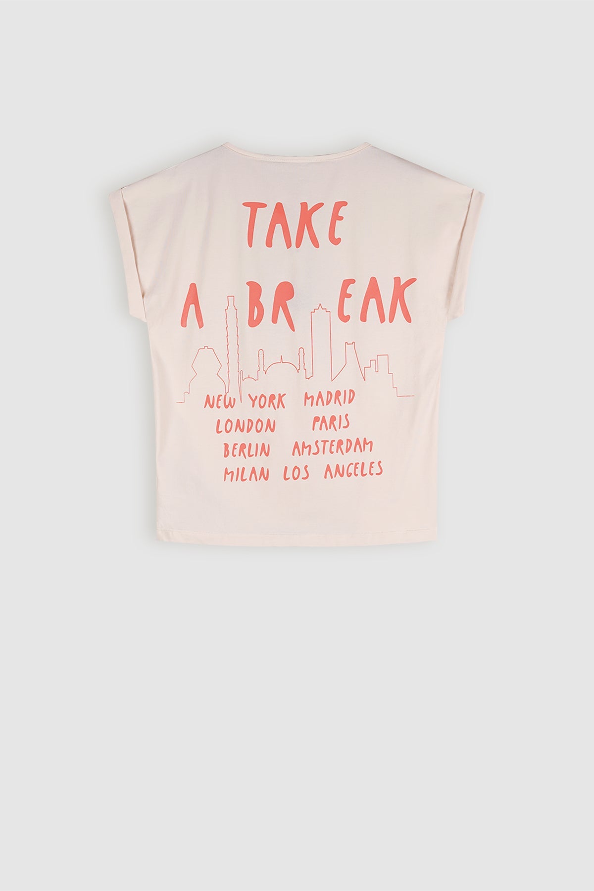 NoBell' Kasis T-shirt Pear Ivoor