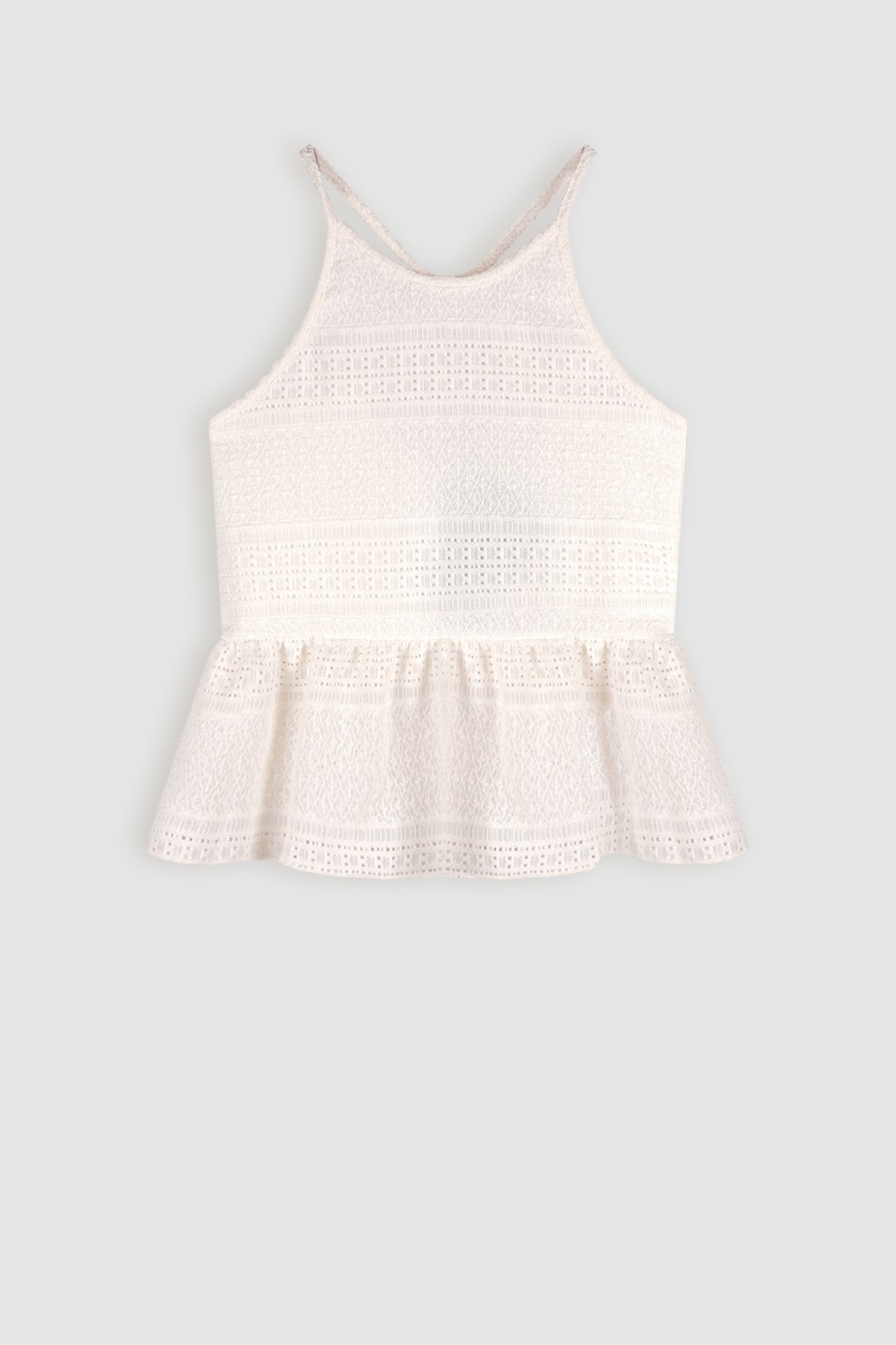 NoBell' Kean Halter Top Ivoor