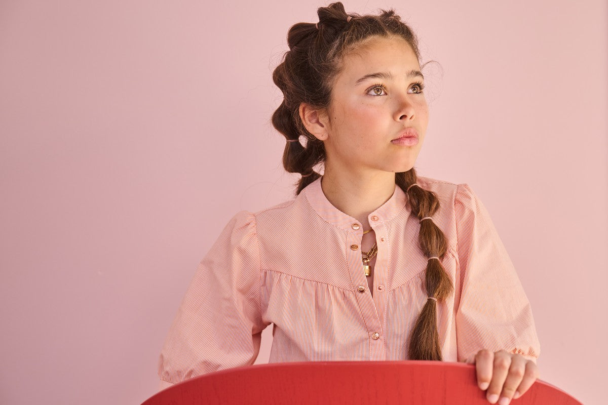 NoBell' Salbeigrünes Kleid Orange