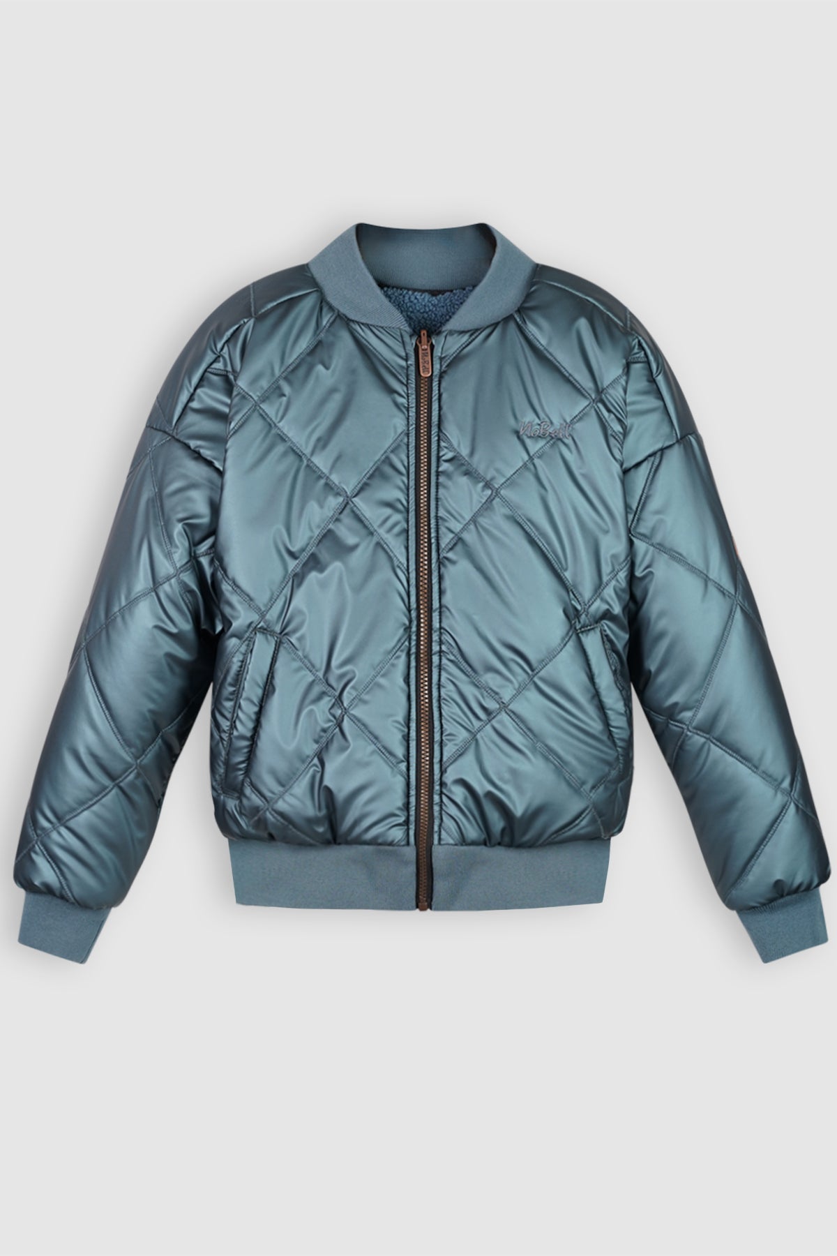 NoBell' Bomber Reversible Winterjas Blauw