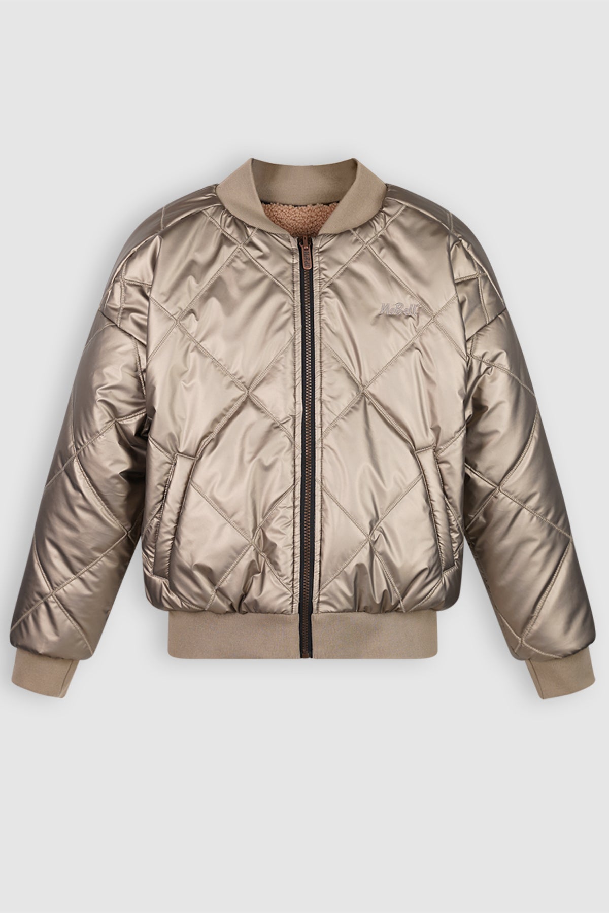 NoBell' Bomber Reversible Winterjas Bronze