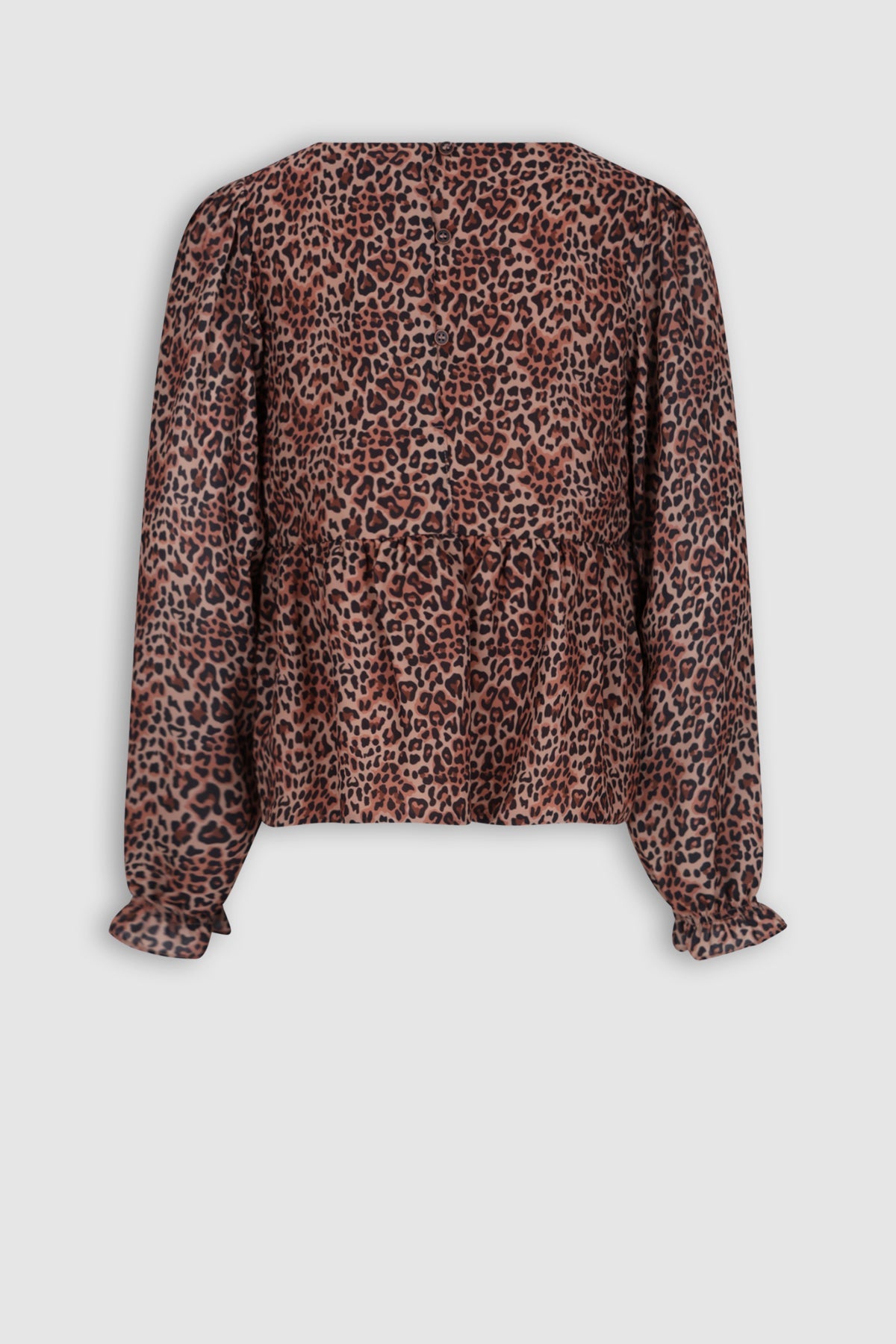 NoBell' Tess Blouse Leopard Print