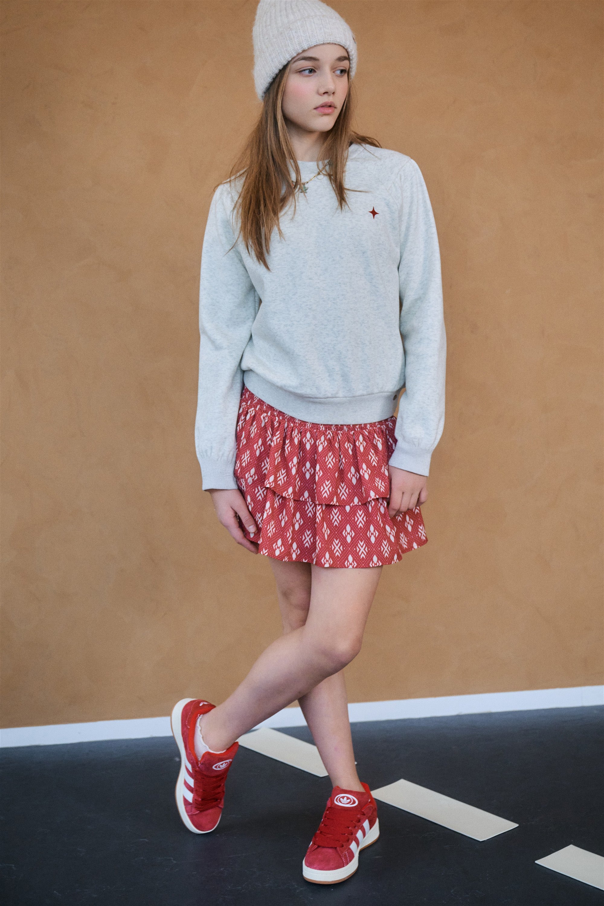 NoBell' Kaila Sweater Grijs Melange