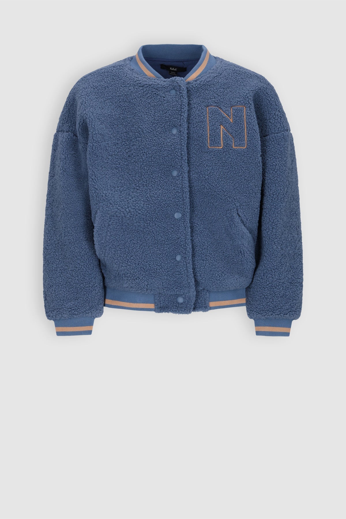 NoBell' Darsy Varsity Teddy Jas Blauw