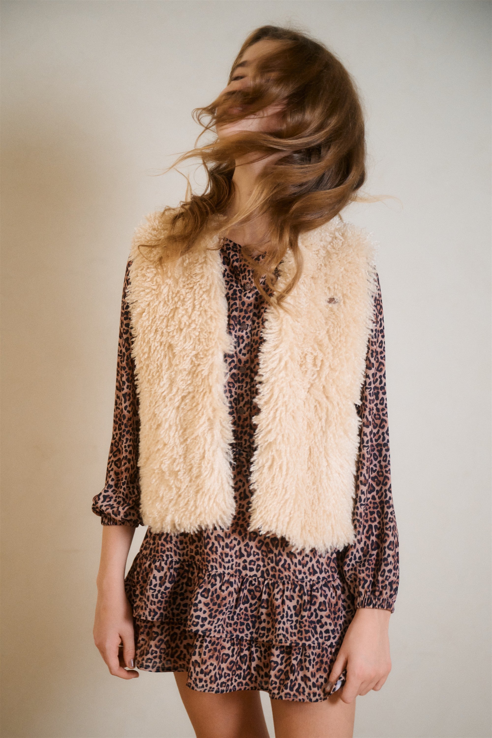 NoBell' Kath Bont Gilet Ivoor