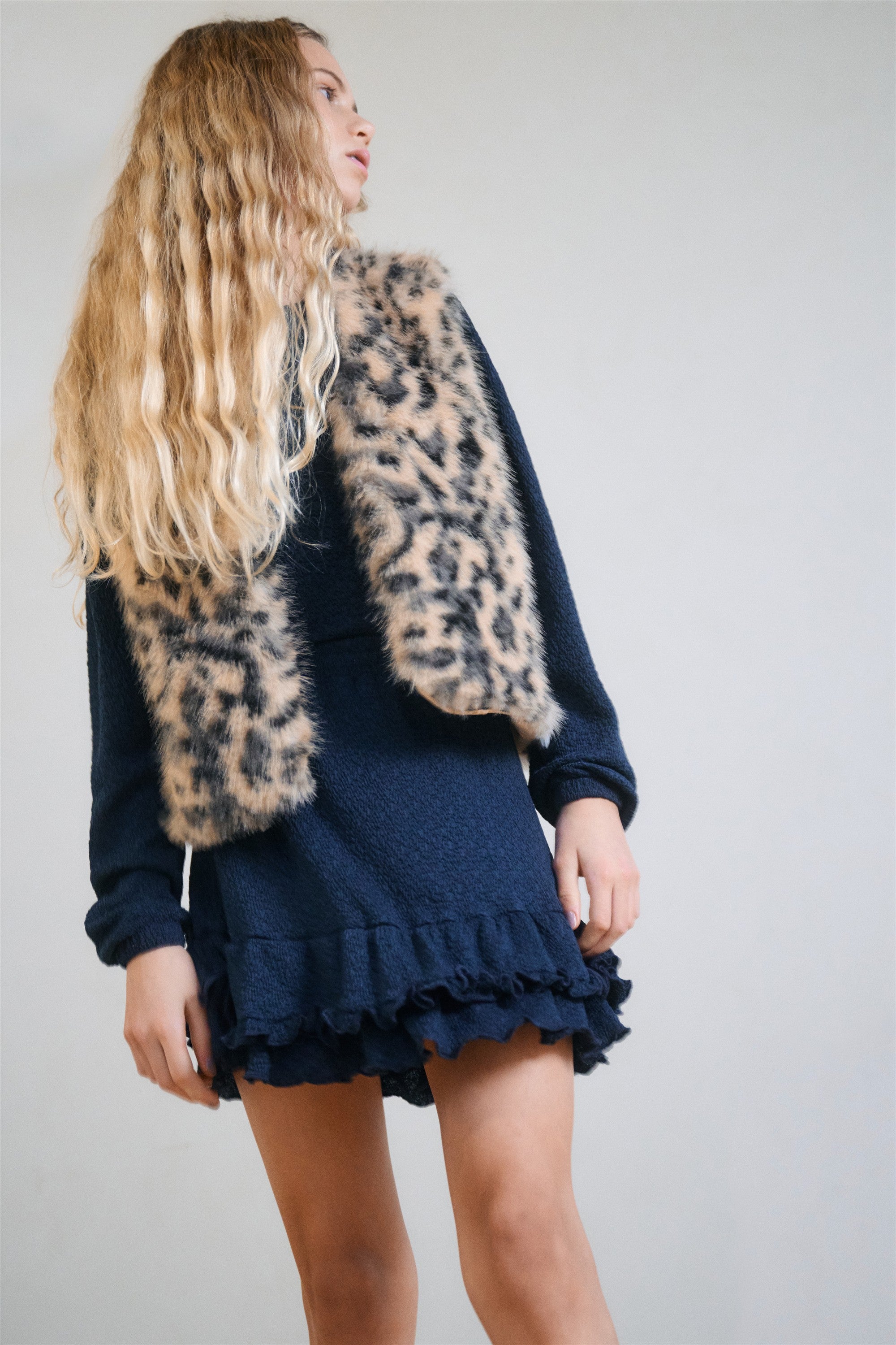 NoBell' Kath Bont Gilet Leopard