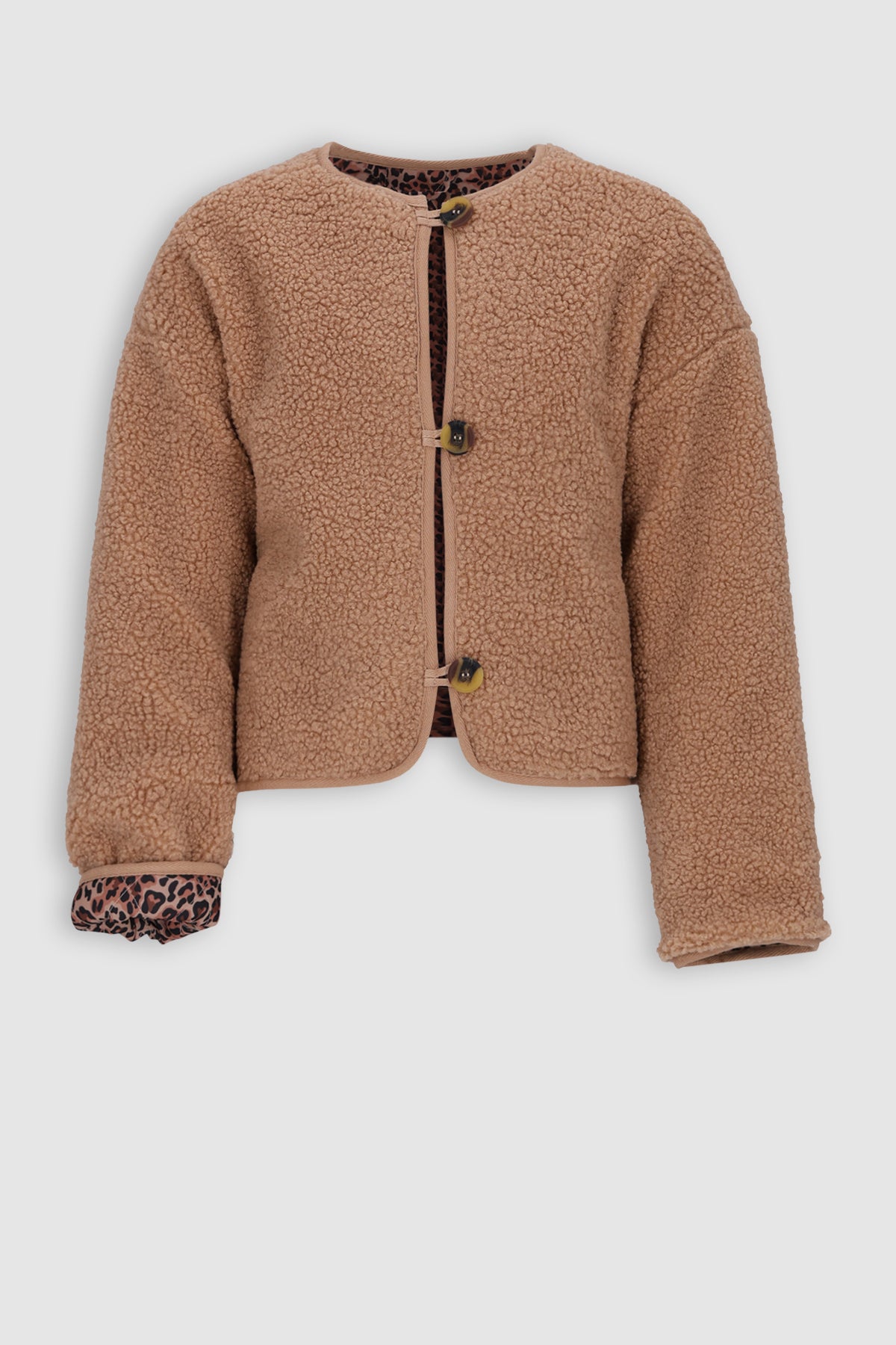 NoBell' Dimo Reversible Jas Leopard Print