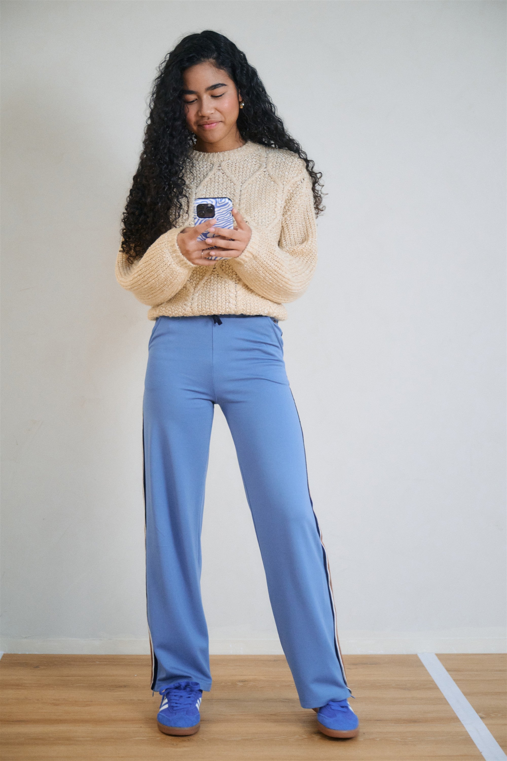 NoBell' Spirit Broek Met Tape Blauw