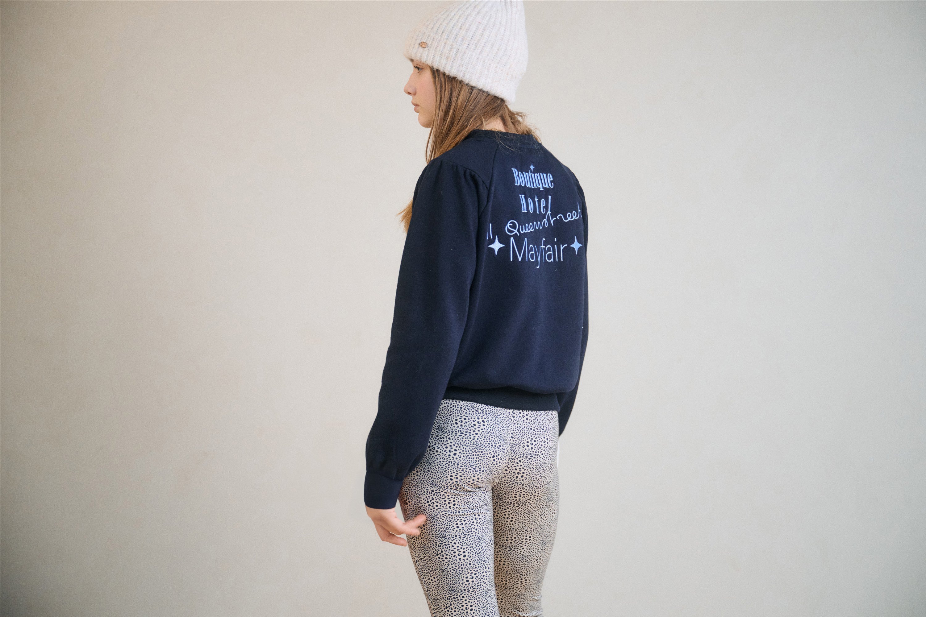 NoBell' Kaila Sweater Donkerblauw