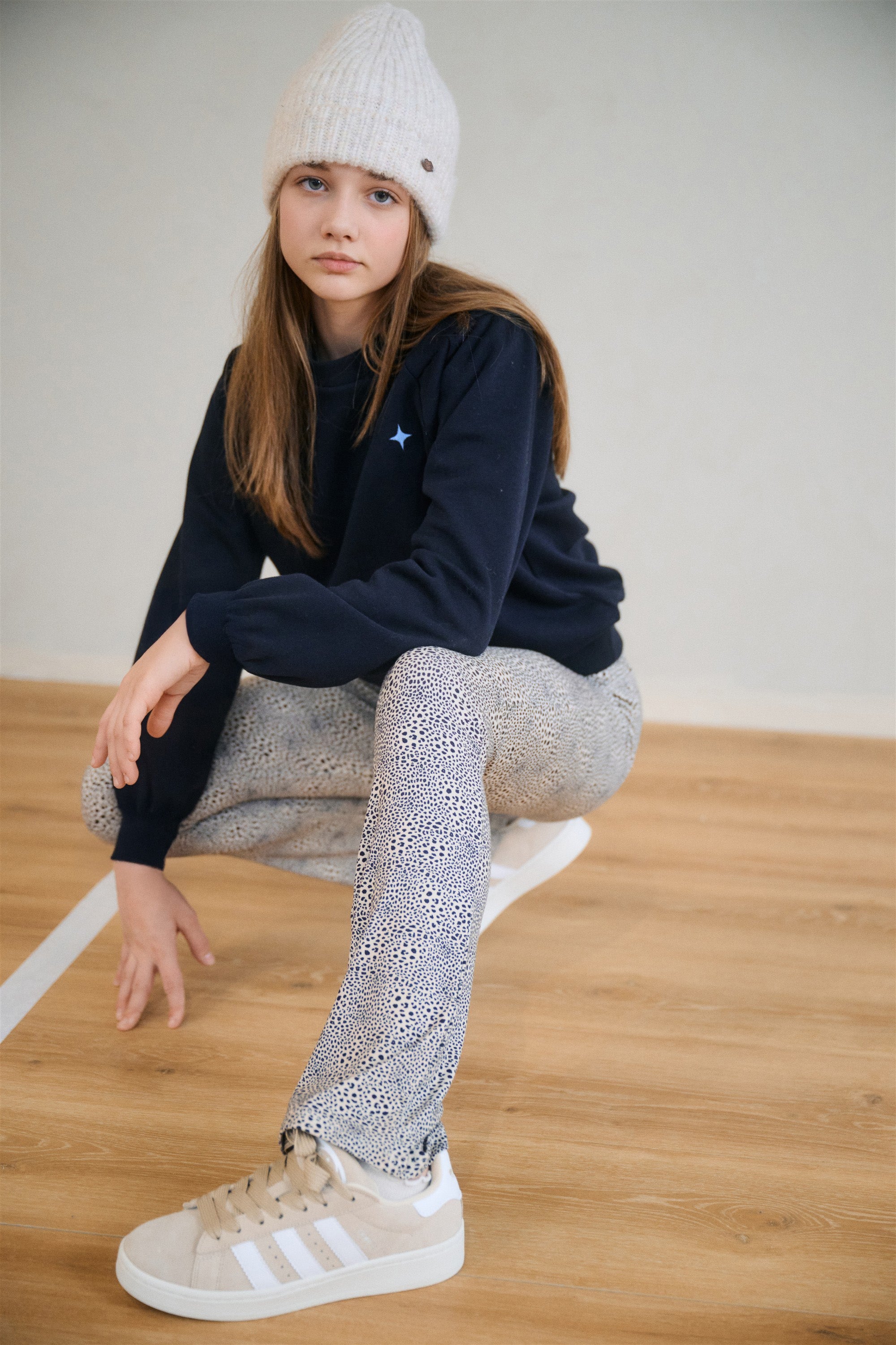 NoBell' Kaila Sweater Donkerblauw