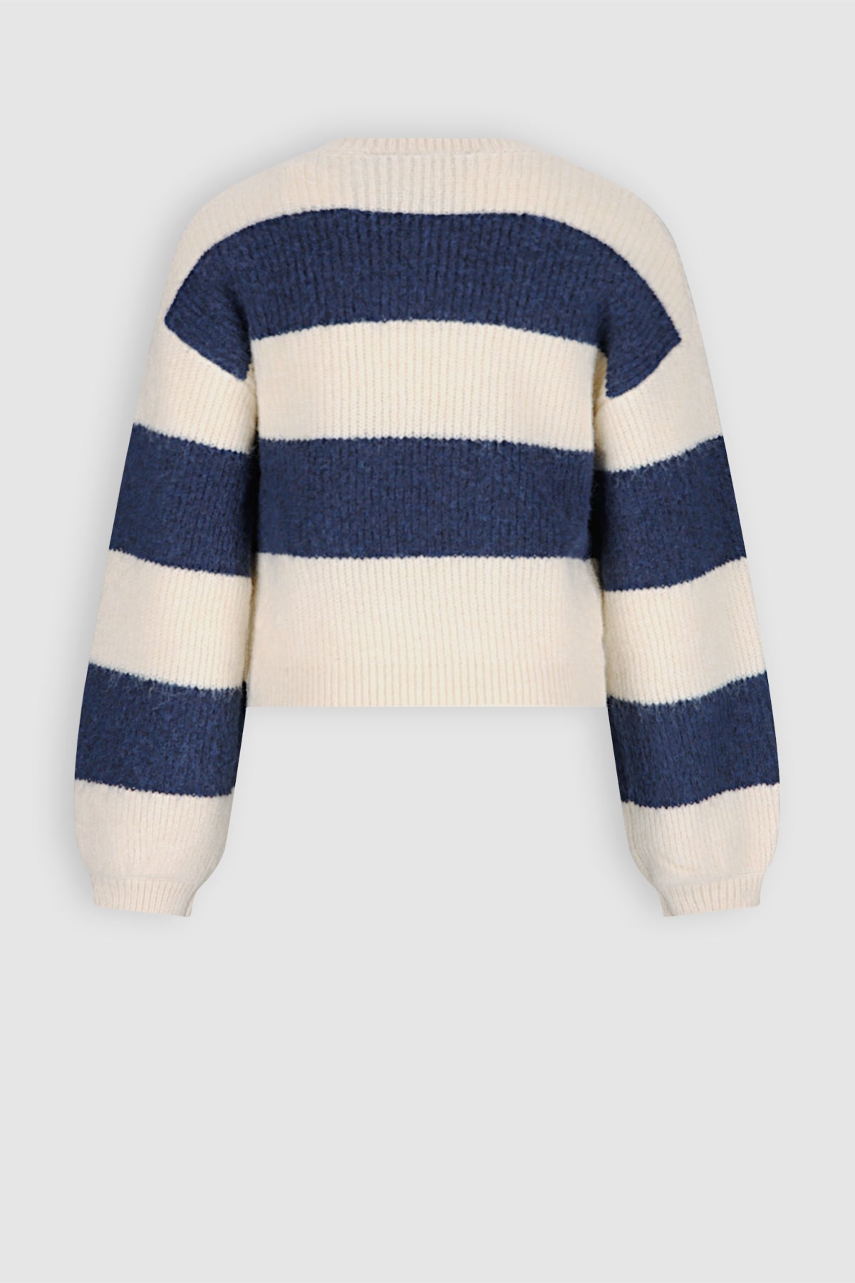 NoBell' Kate Gestreepte Trui Donkerblauw