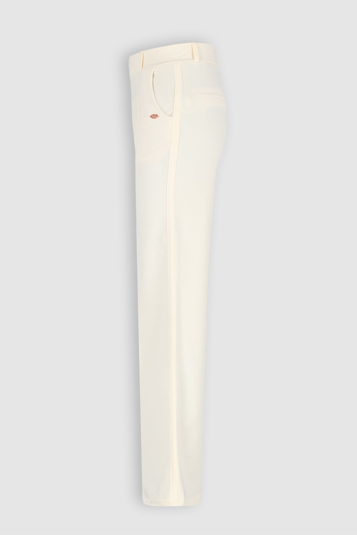 NoBell' Salet Sweat Wijde Pijp Broek Zand