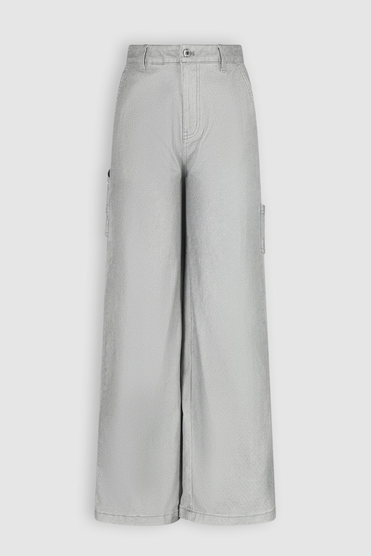 NoBell' Suca Shiny Denim Broek Grijs