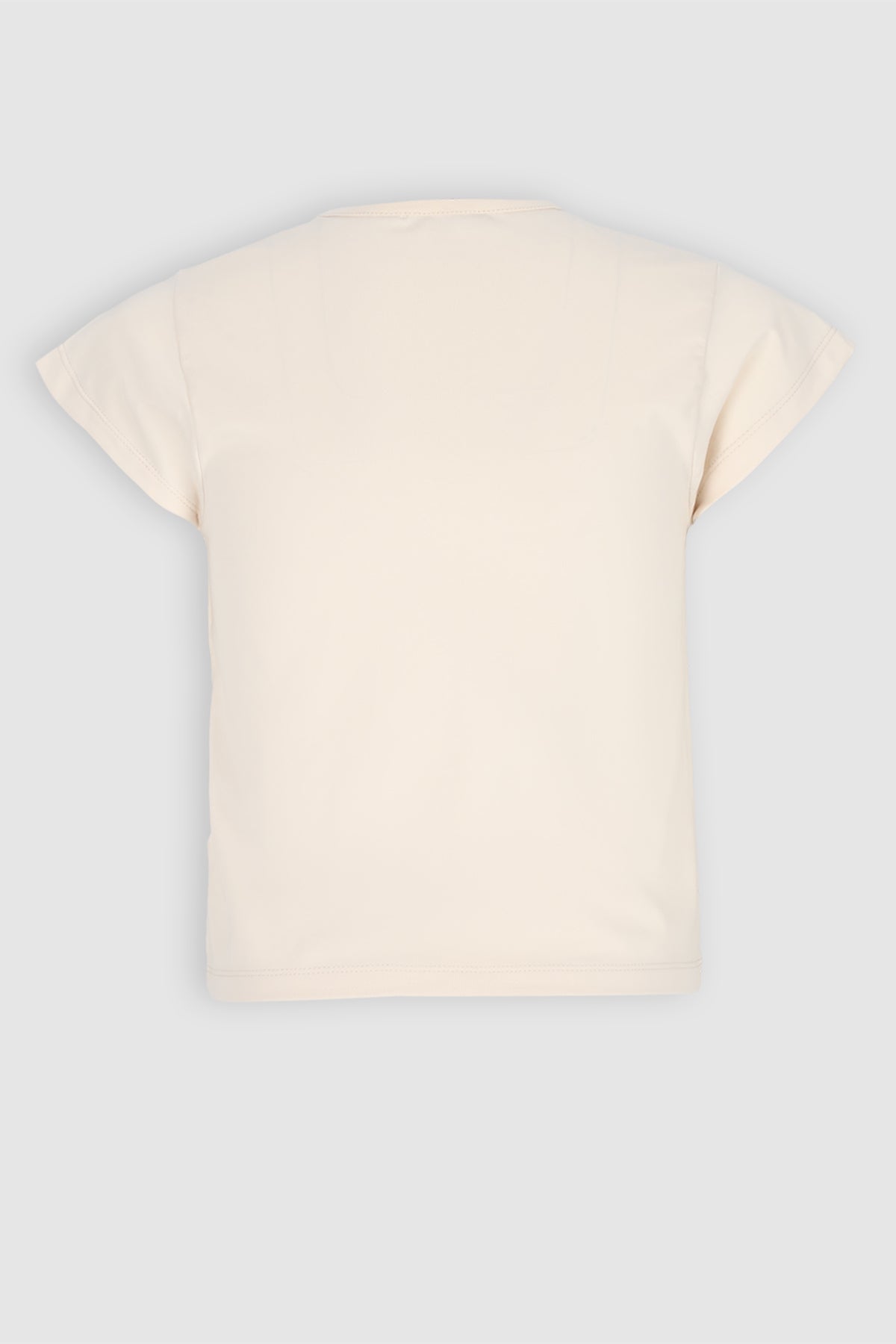 NoBell' Kit T-shirt 'Atelier' Print Ivoor