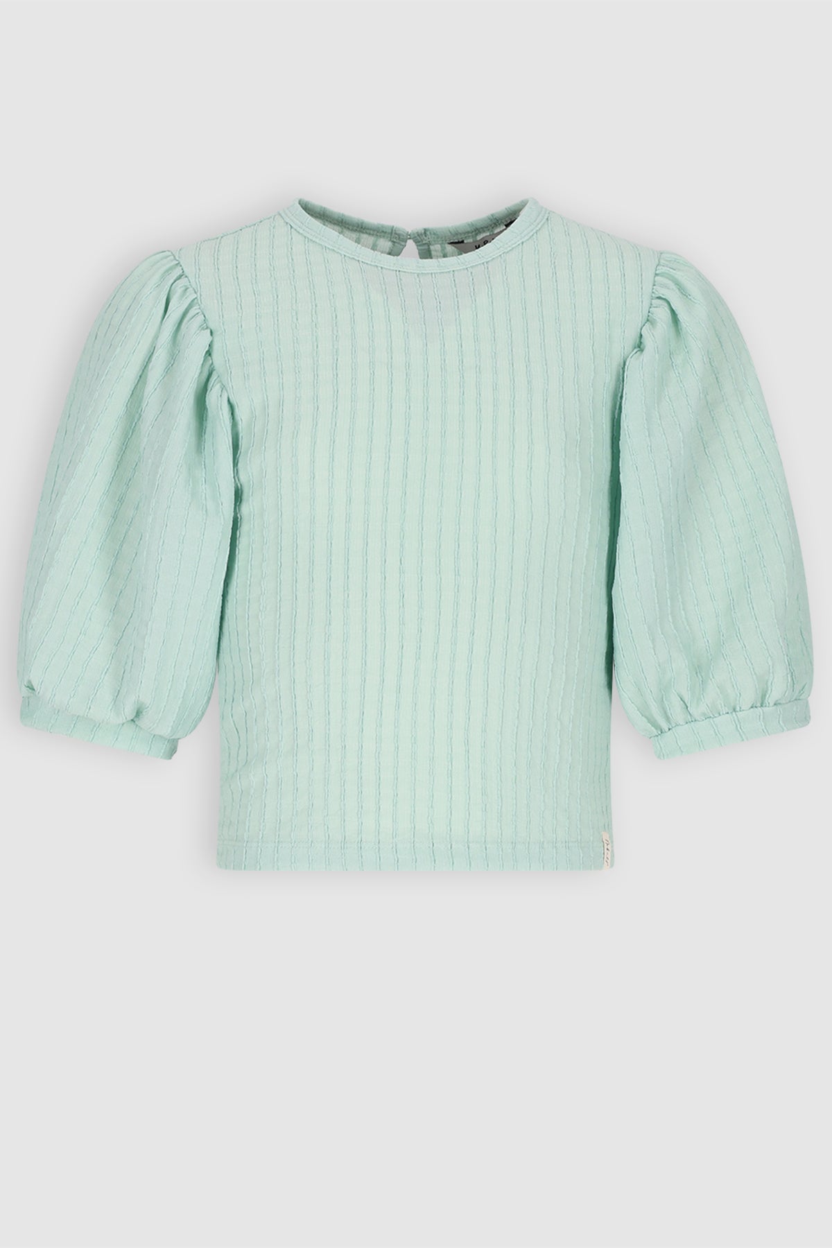 NoBell' Kylias Top met Pofmouwen Groen