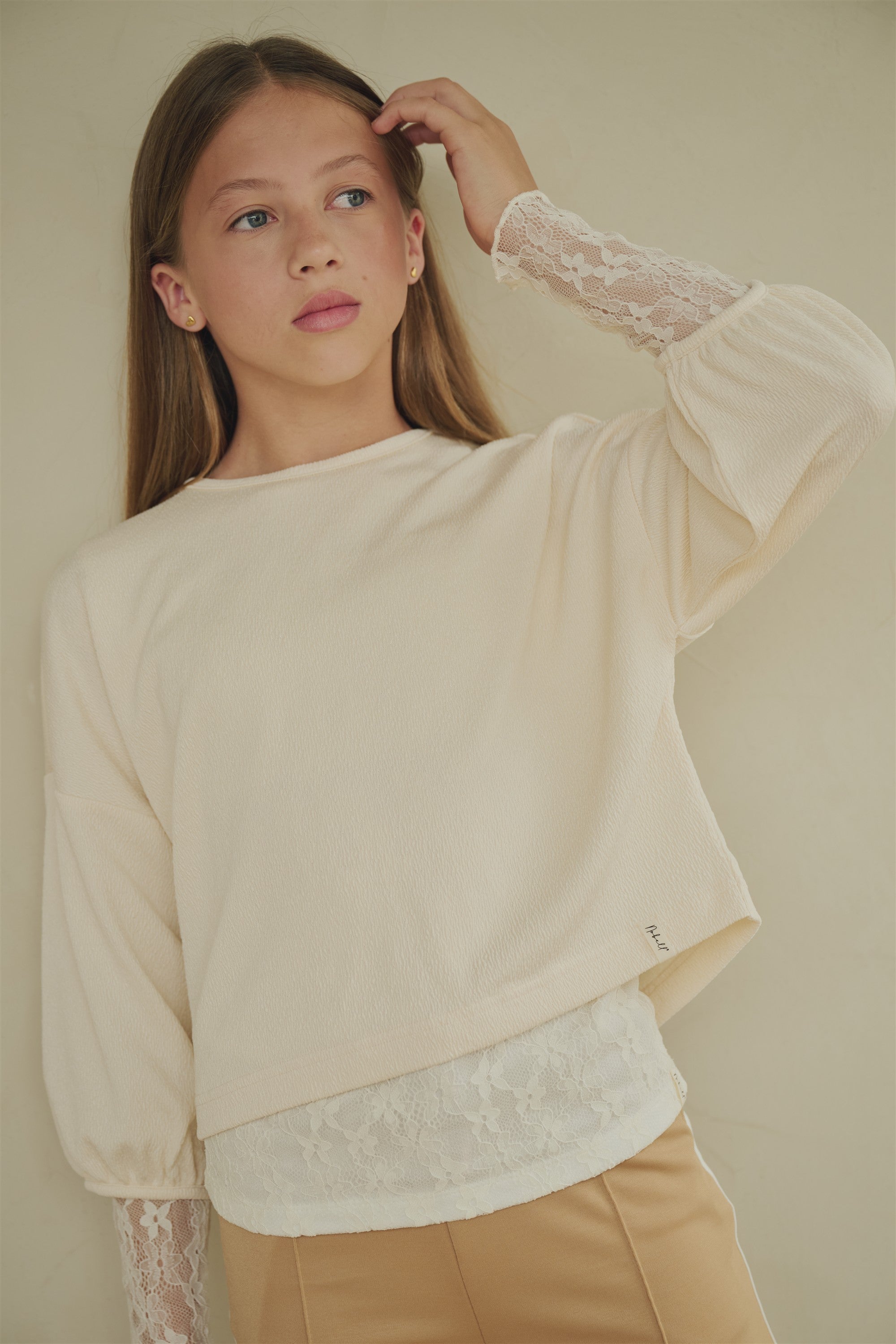 NoBell' Kaya Kant Tshirt Ivoor