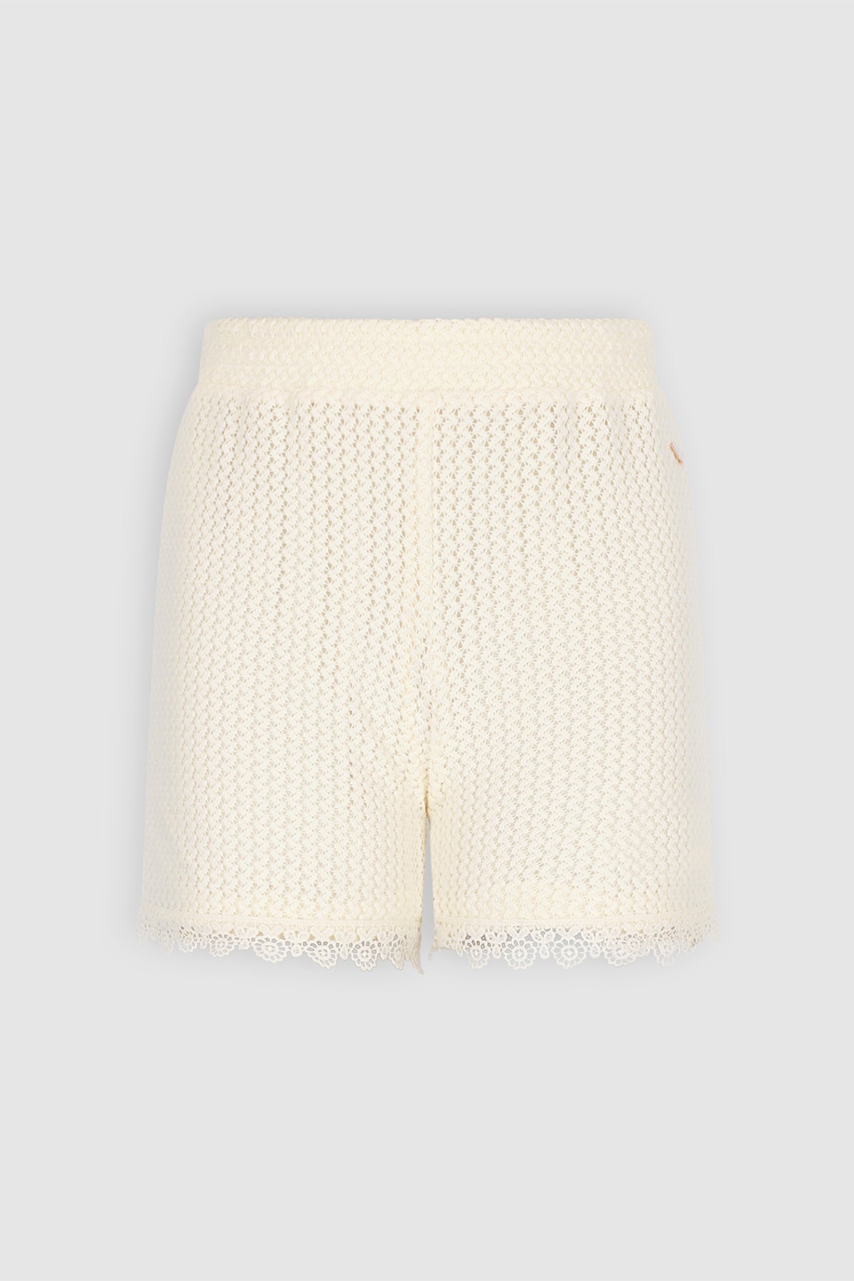 NoBell' Silas Crochet Short Ivoor