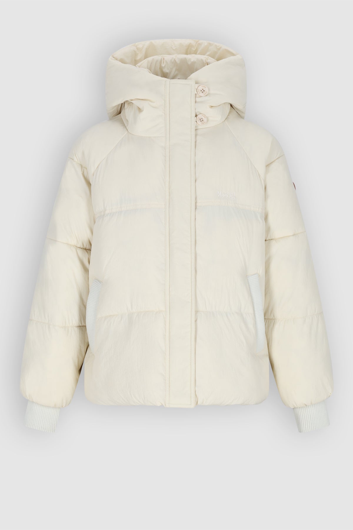 Nobell Badeau winterjas wit
